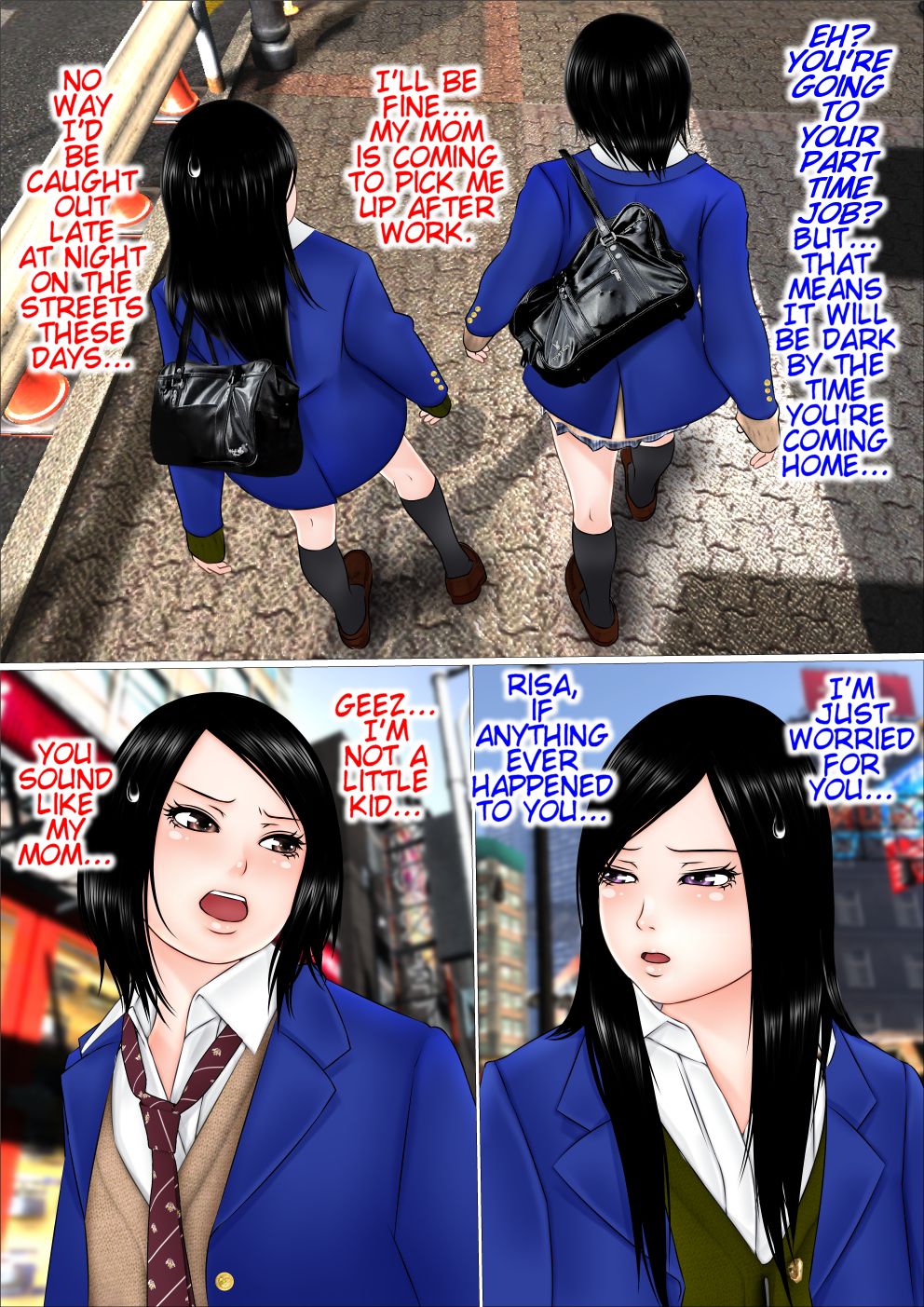 Ore dake ga Nani o Shite mo Yurusareru Sekai Sono Hen ni Ita Joshikousei 2-ningumi o Koukai Rape -Zenpen- page 7 full