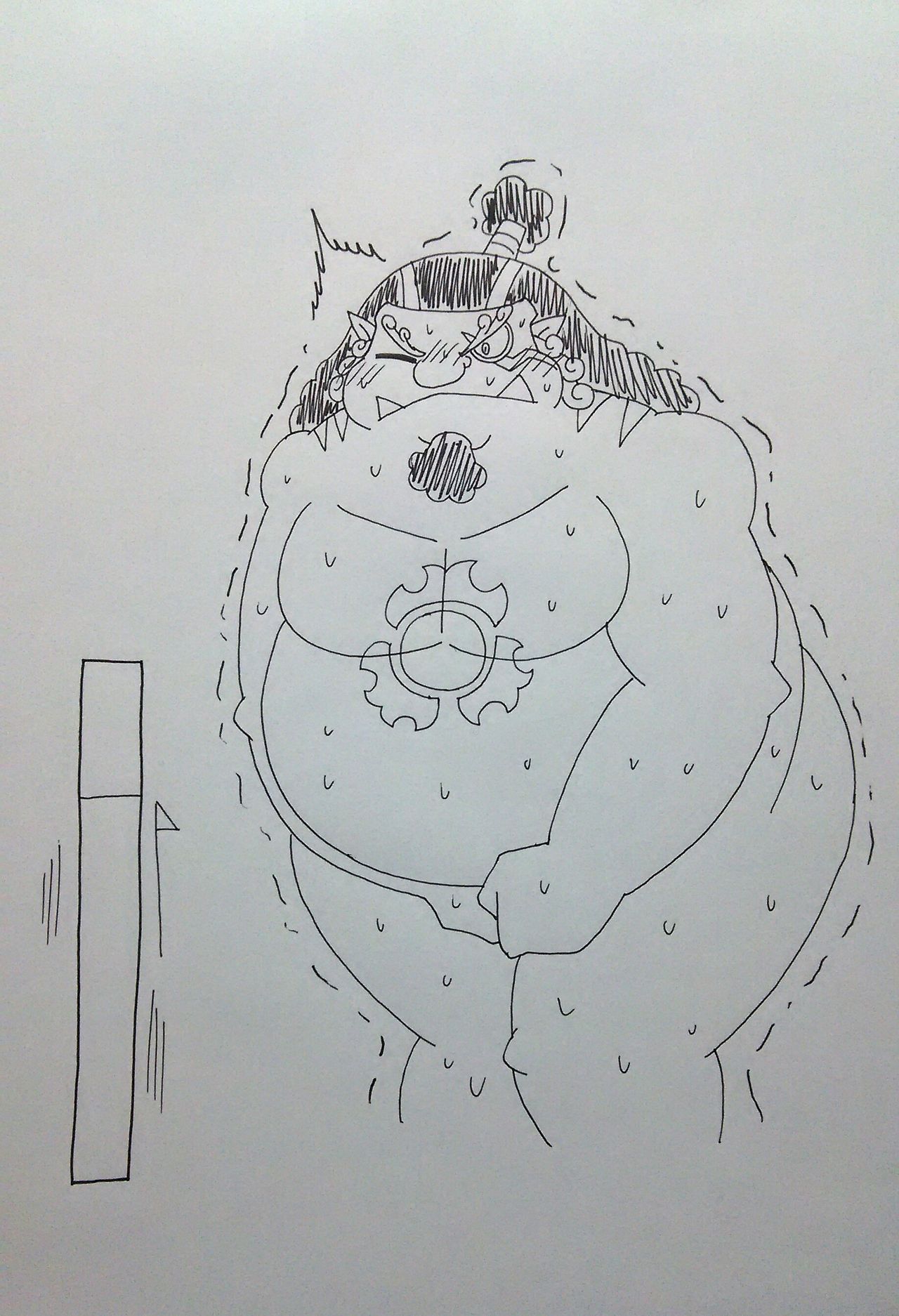 ジンベエ、おしっこ我慢 page 1 full