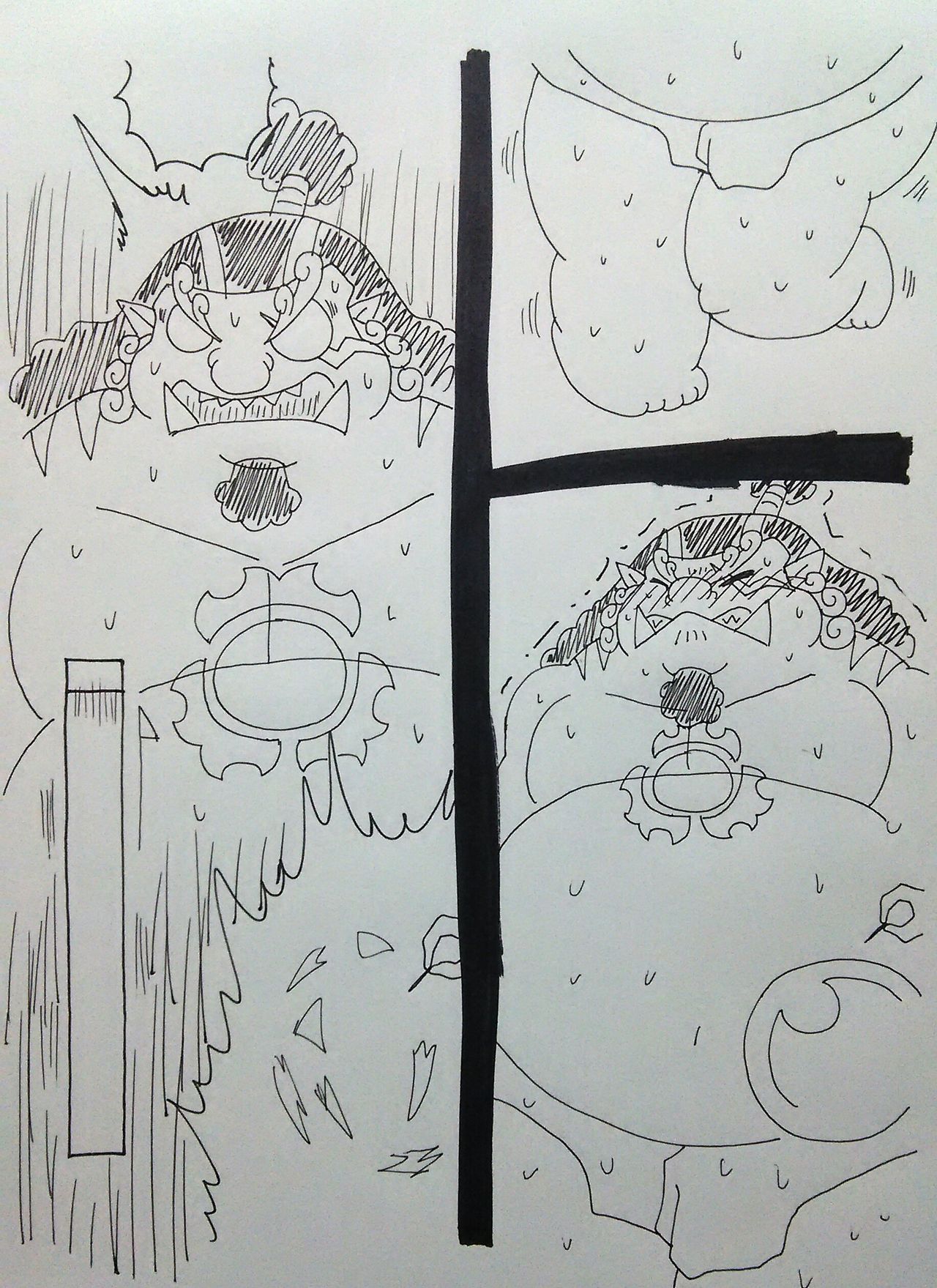 ジンベエ、おしっこ我慢 page 3 full