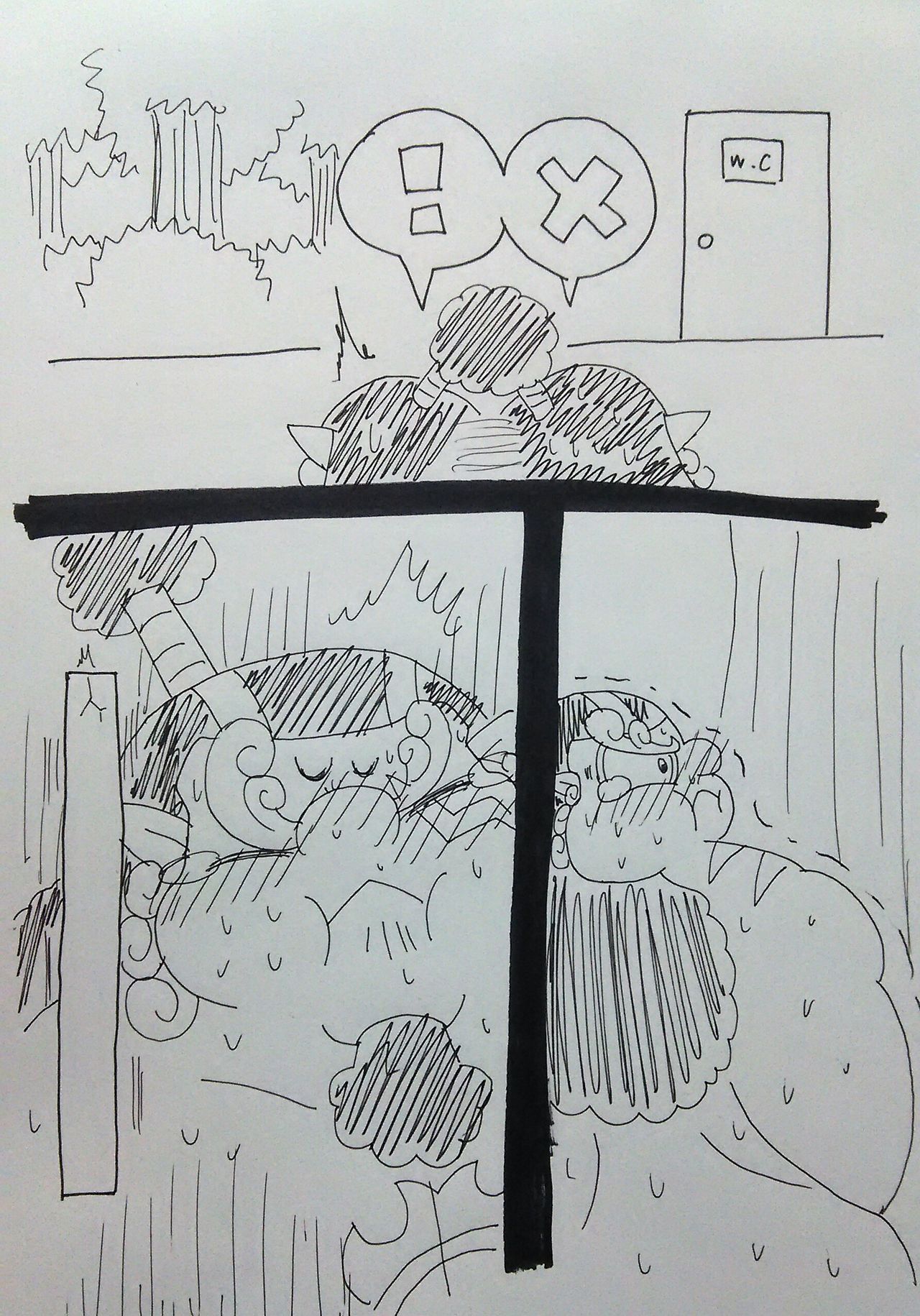 ジンベエ、おしっこ我慢 page 5 full