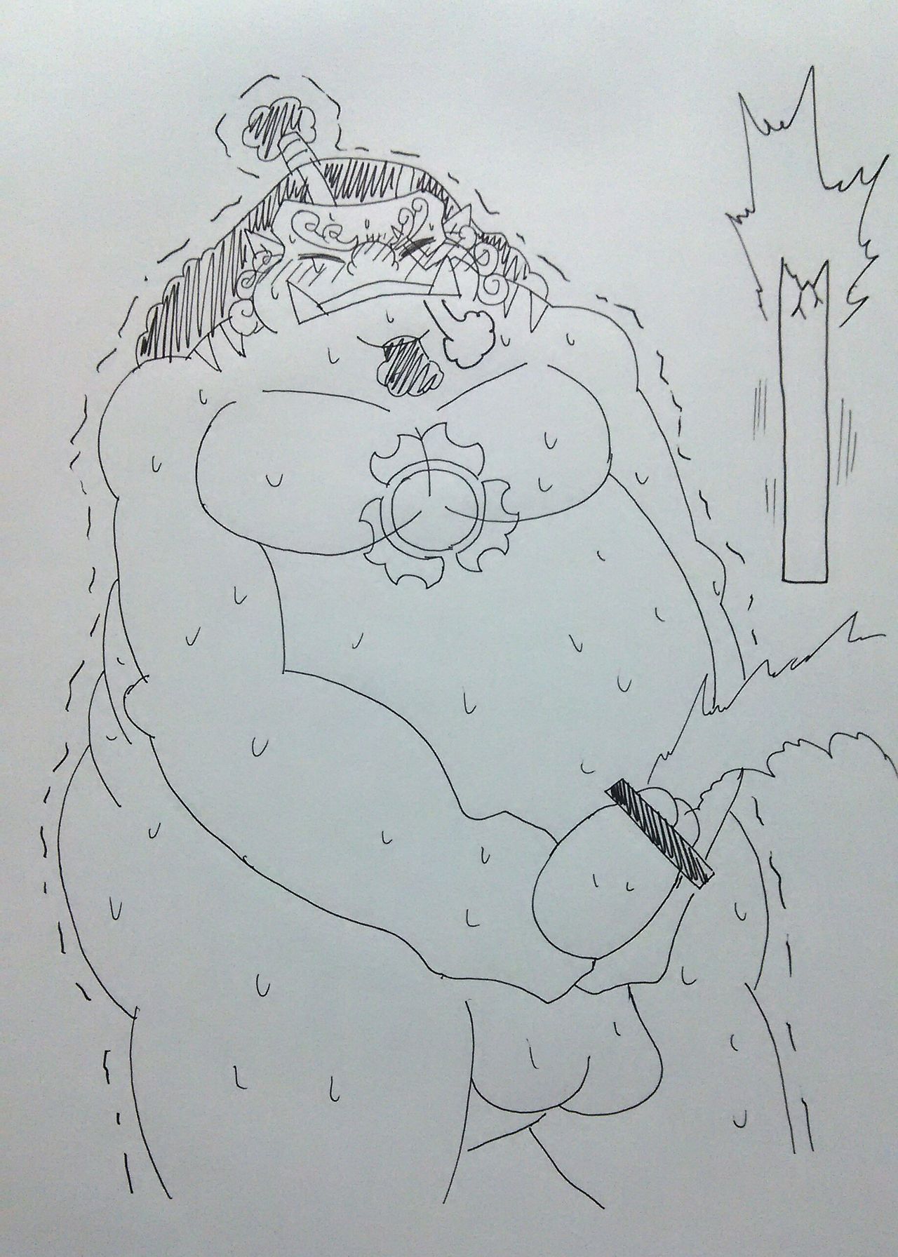 ジンベエ、おしっこ我慢 page 6 full