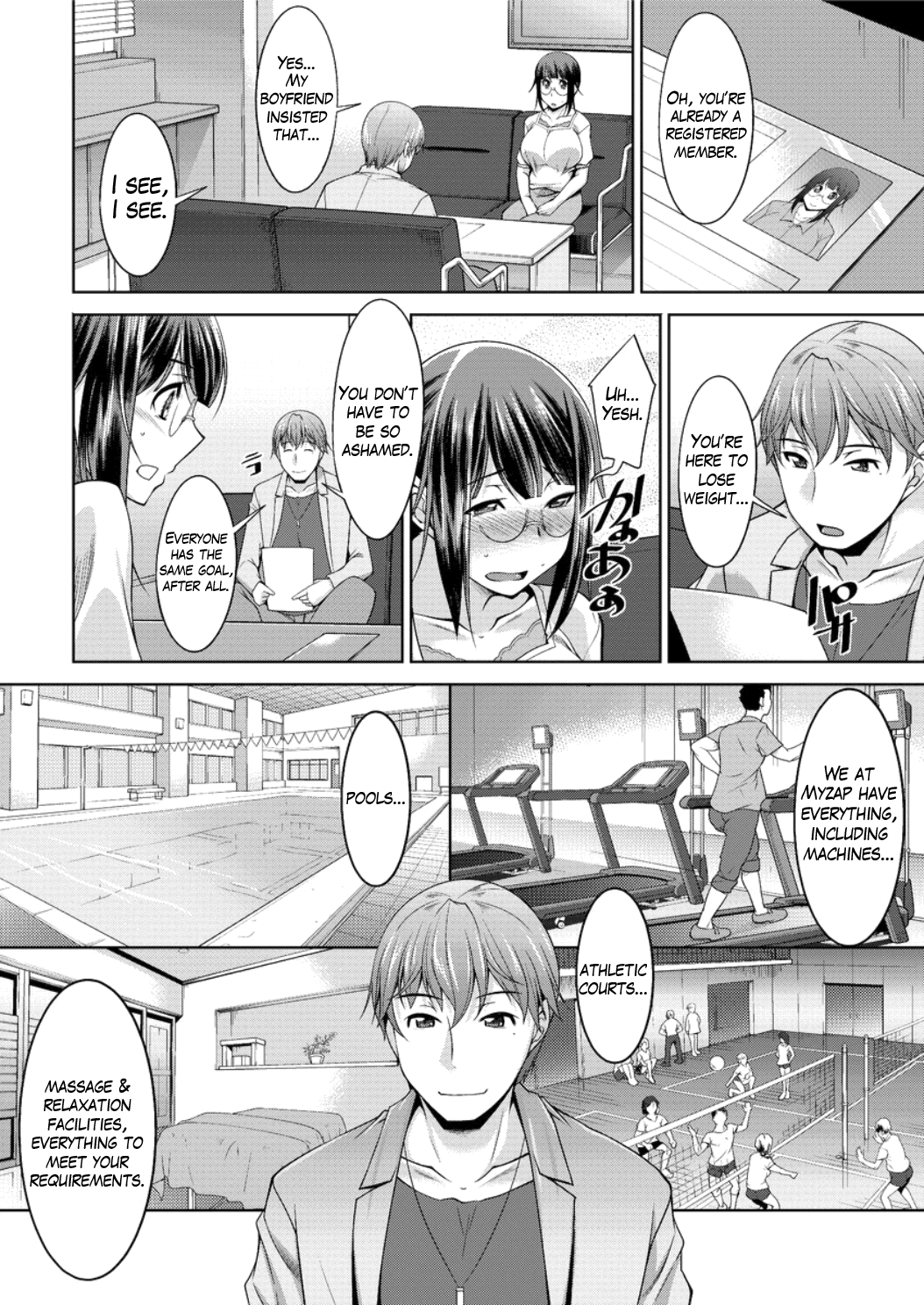 Yacchae! Megumi-san | Do it! Megumi-san Ch. 1-4 page 8 full