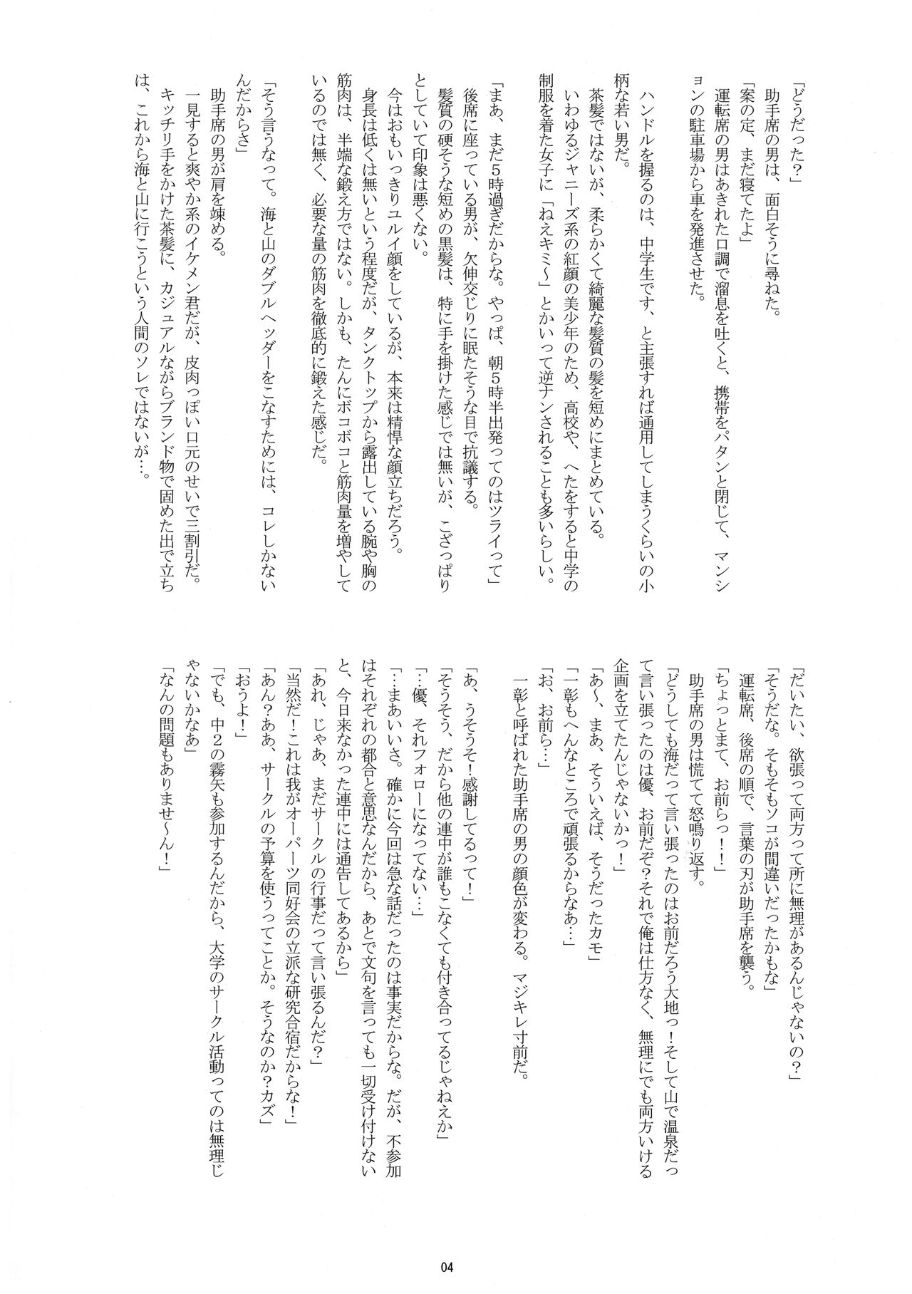 Manatsu no Boys Life page 3 full