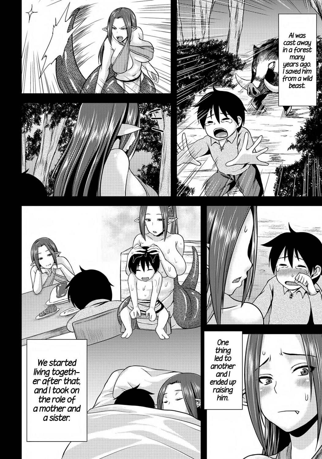 Lamia Onee-chan ga Oshiete Ageru | Big Sis Lamia’s Lesson   =TLL + CW= page 2 full