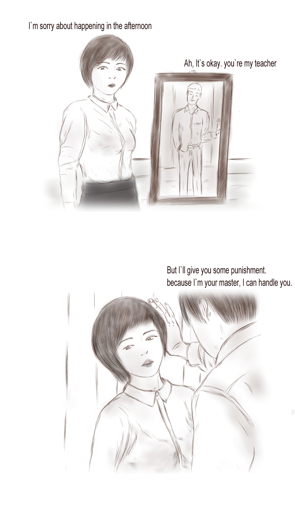 Sexy lady teacher hides her penis page 7 full