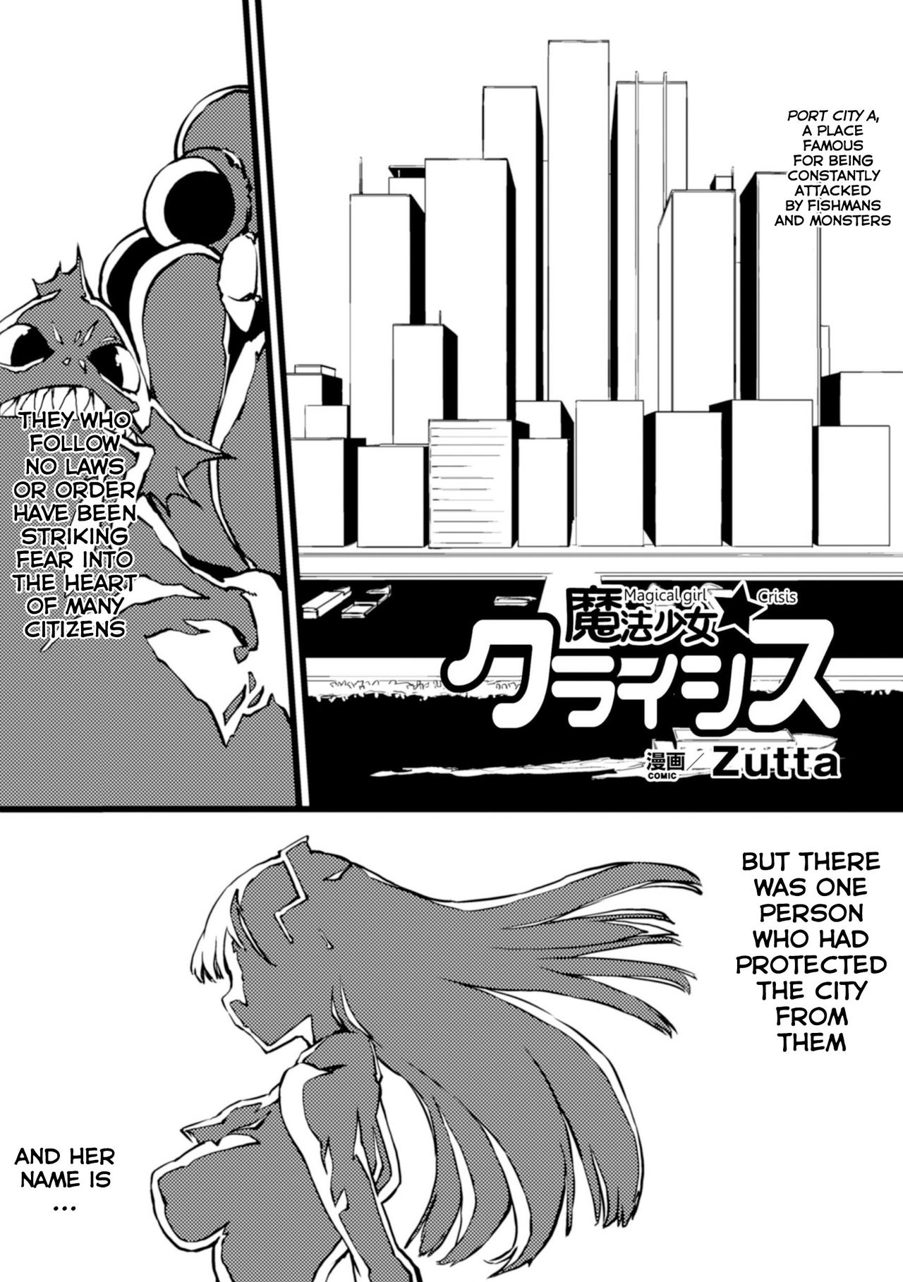 Mahou Shoujo Crisis - Magical Girl Crisis page 1 full