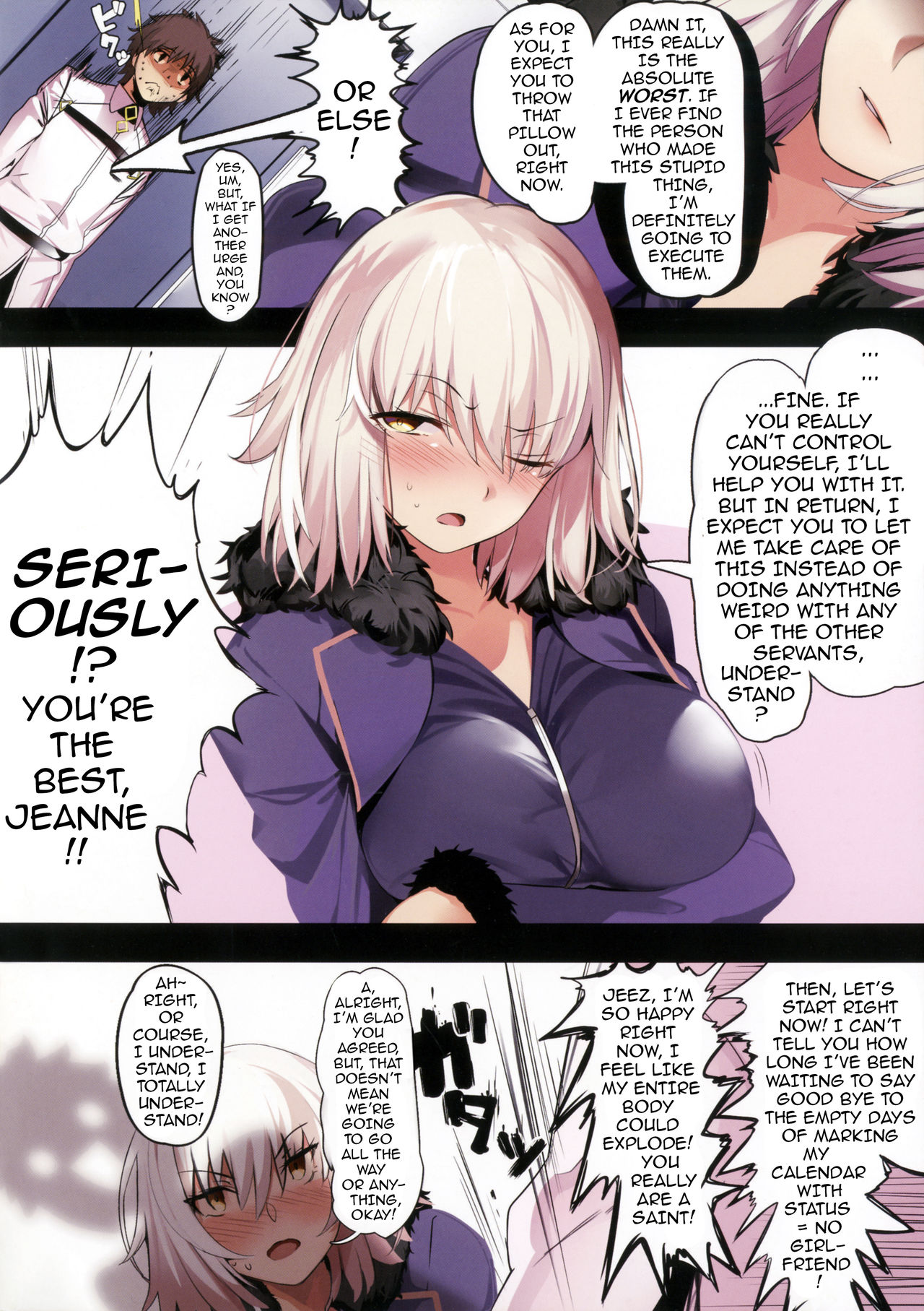Jeanne Alter ni Onegai Shitai? + Omake Shikishi | Did you ask Jeanne alter? + Bonus Color Page page 4 full