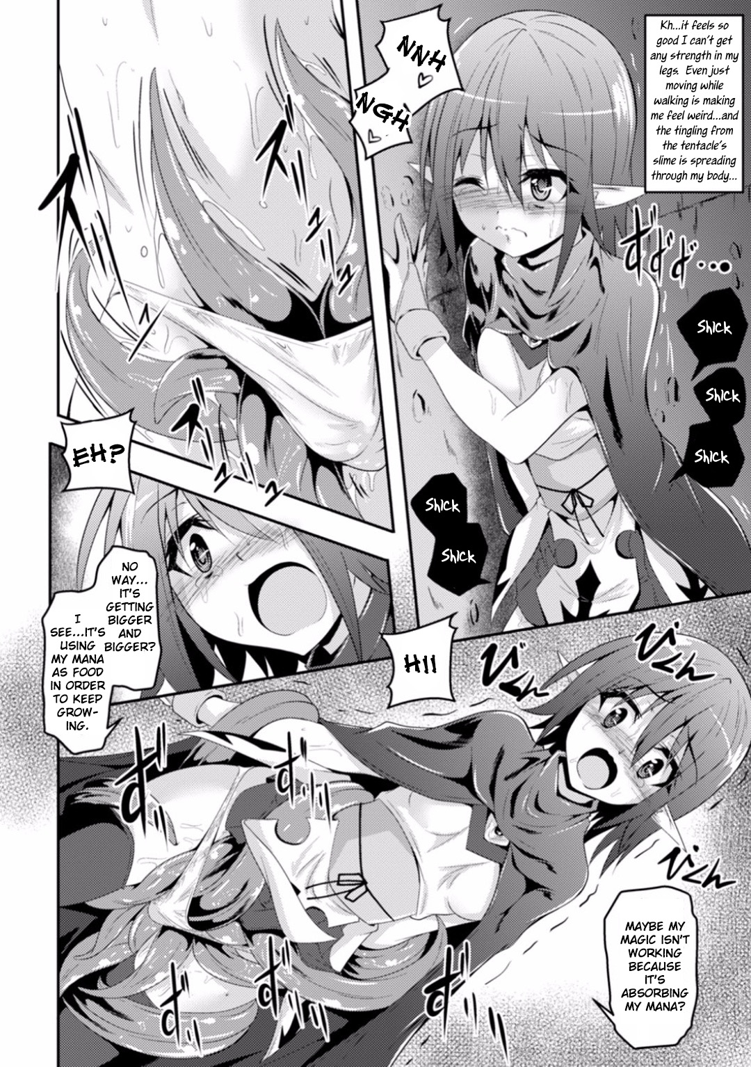 Kisei Shokushu ni Ubawarete | Taken by Parasitic Tentacles page 10 full