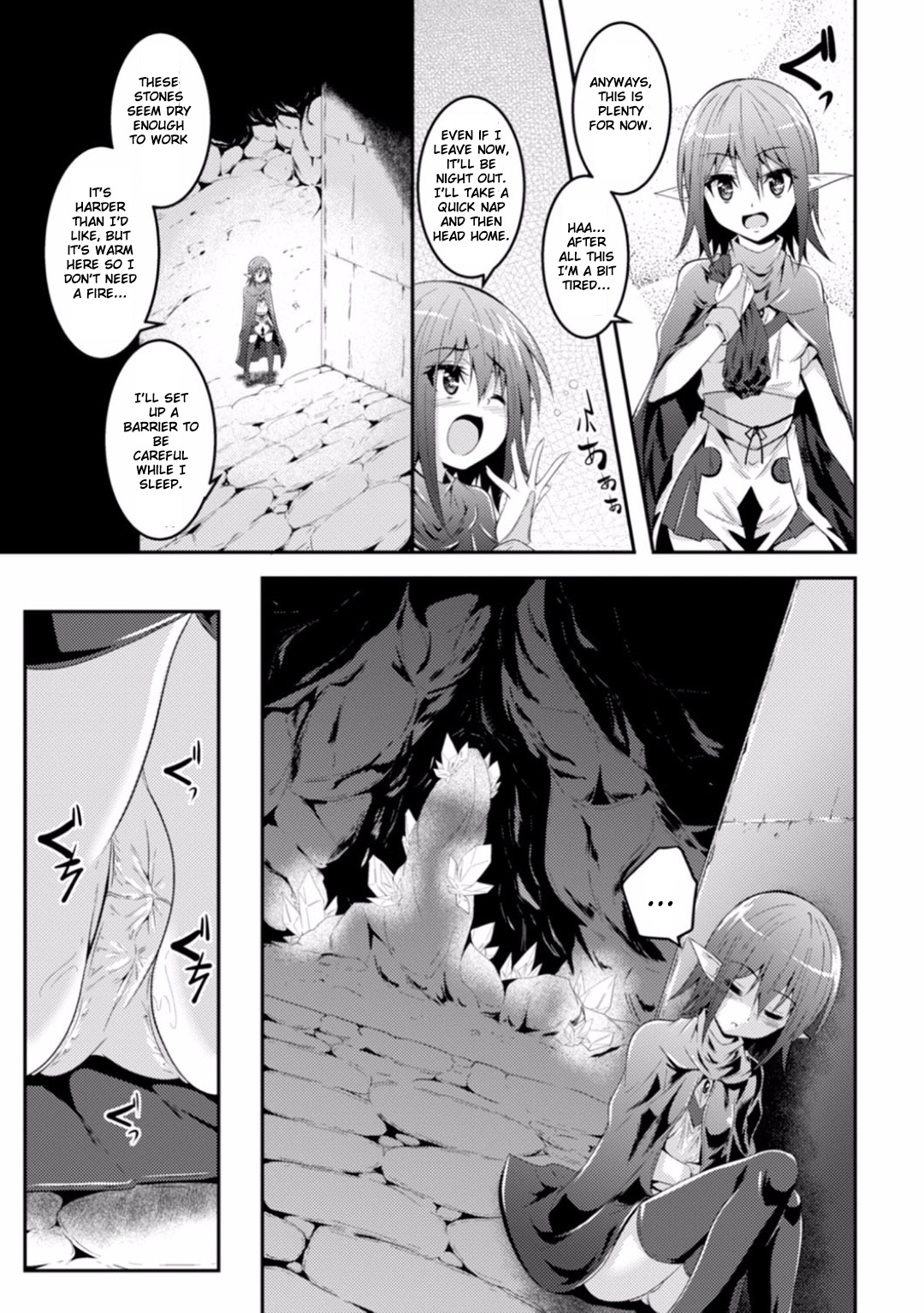 Kisei Shokushu ni Ubawarete | Taken by Parasitic Tentacles page 5 full