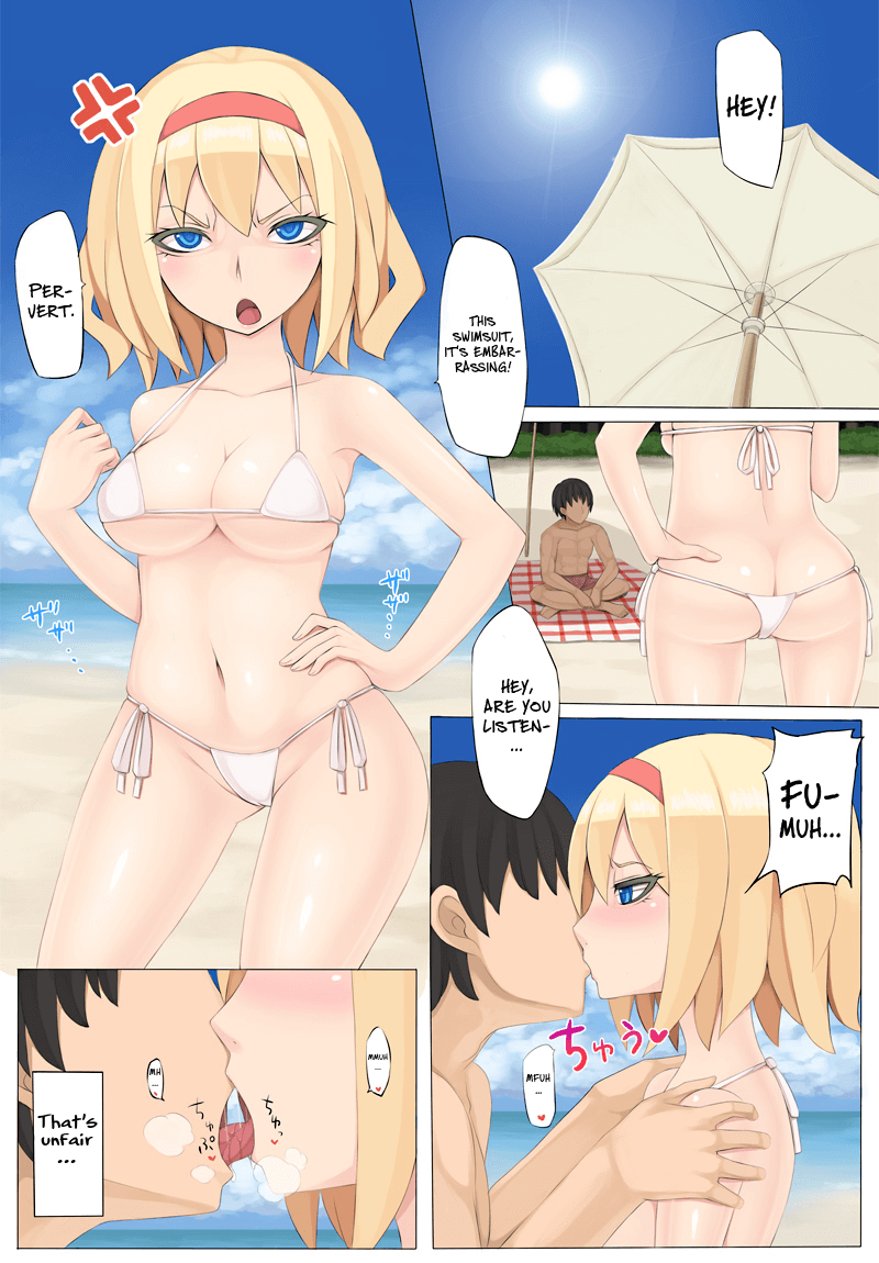 Alice to Umi ni Itta | I went to the beach with Alice page 1 full