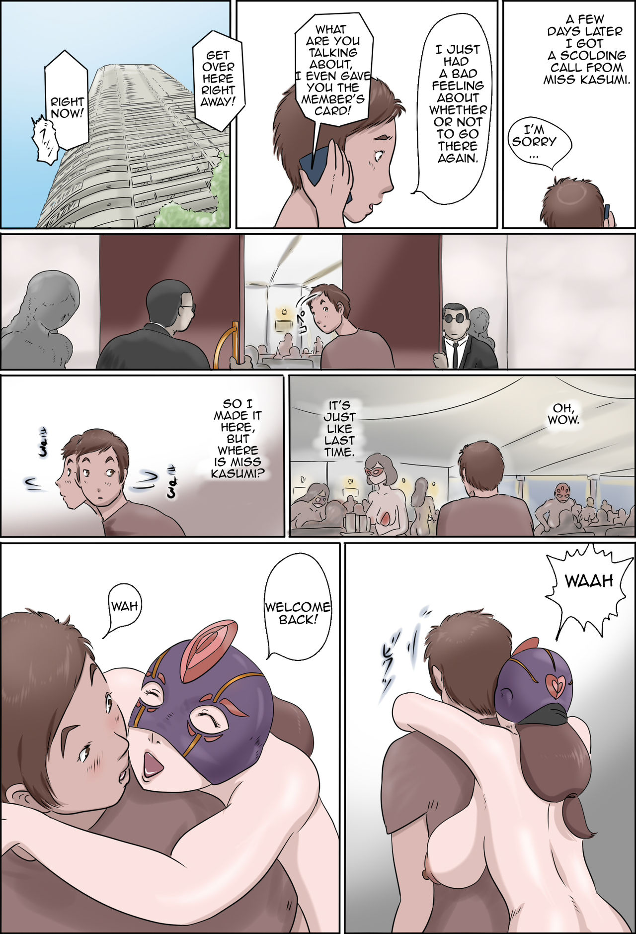 Haha wa Odoru -Chuu- | Dancing Mother Vol.1 Part 2 page 2 full