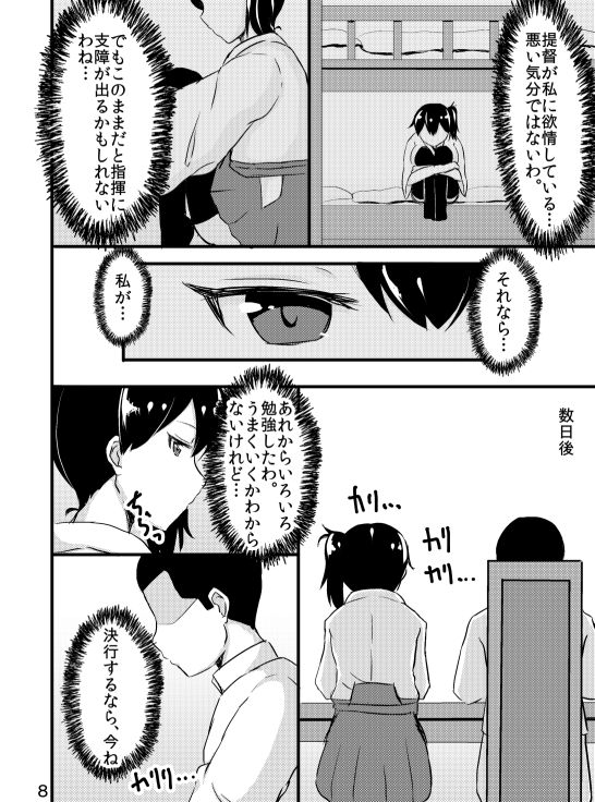 Kaga-san no Teitoku Senyou Fuuzoku. page 7 full