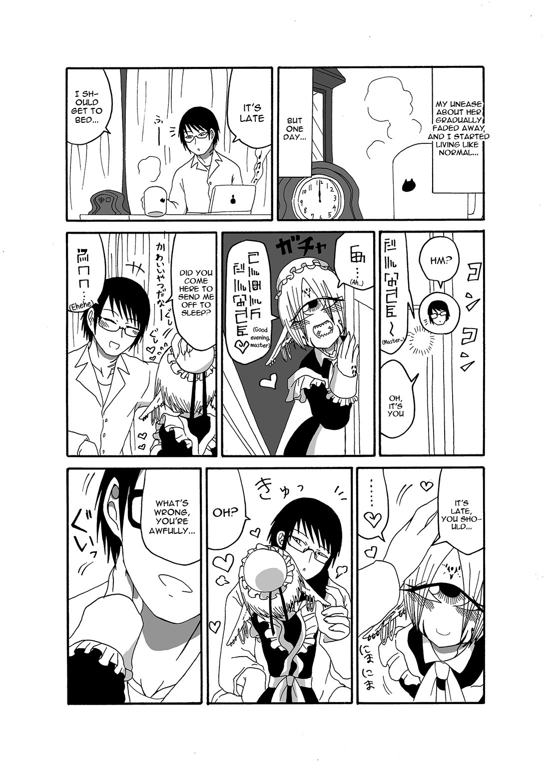 Mikai no Chi de Hirotta Nazo Gengo Tangan-chan o Maid to Shite Yatotte Icha Love suru Hon page 10 full