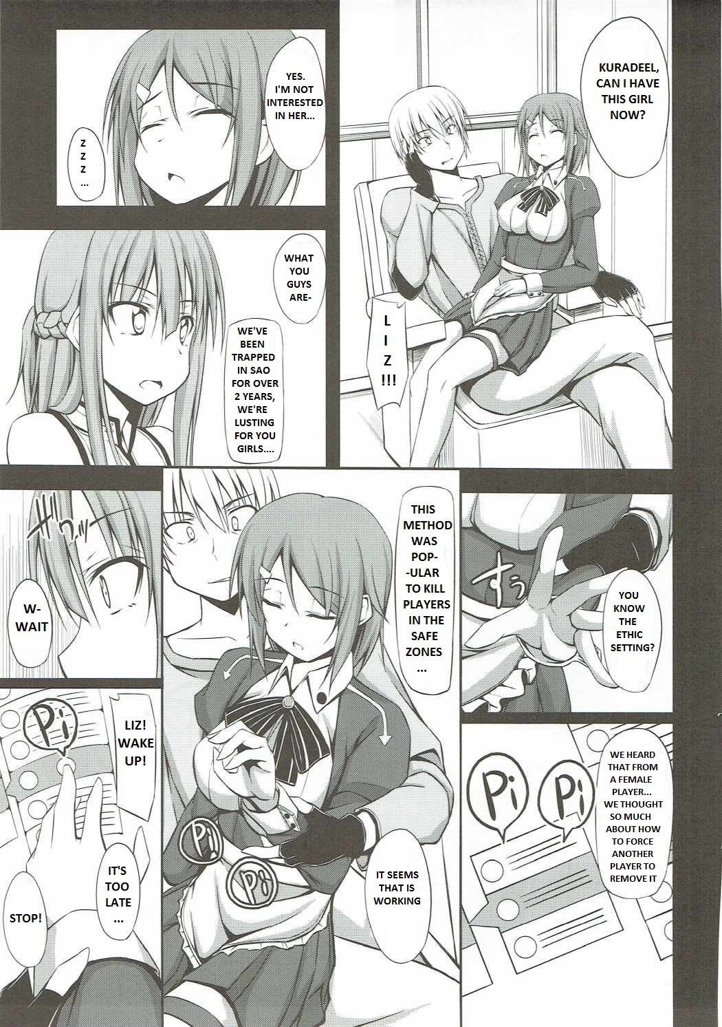 SLAVE ASUNA ONLINE page 4 full