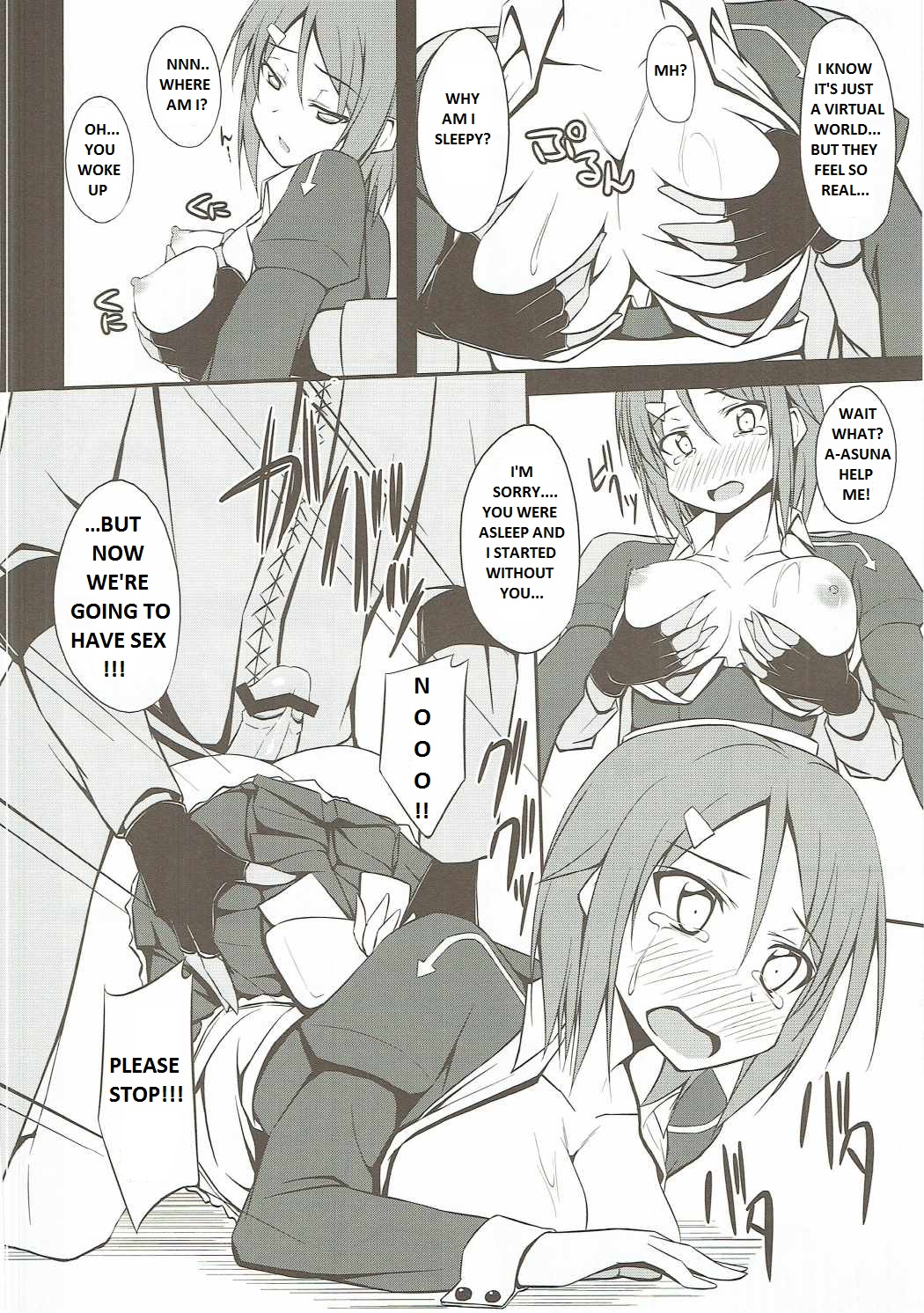 SLAVE ASUNA ONLINE page 5 full