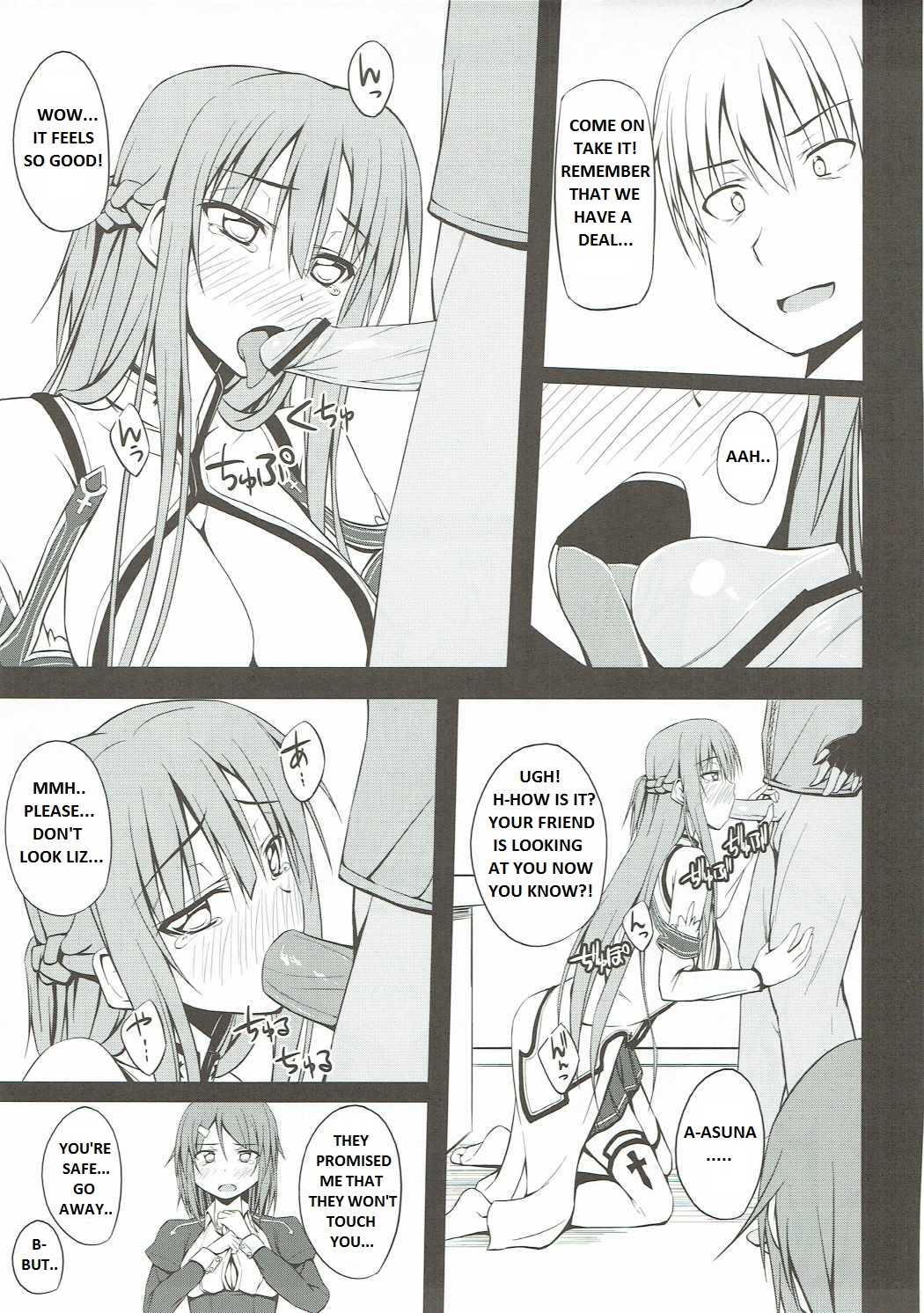 SLAVE ASUNA ONLINE page 8 full