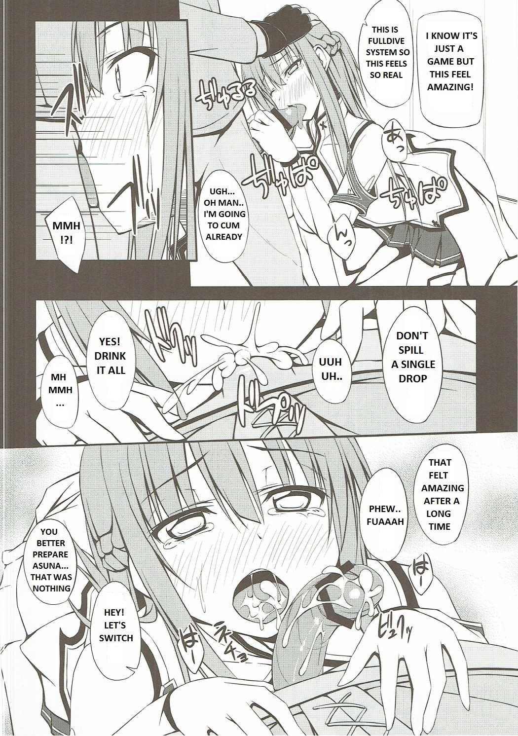 SLAVE ASUNA ONLINE page 9 full