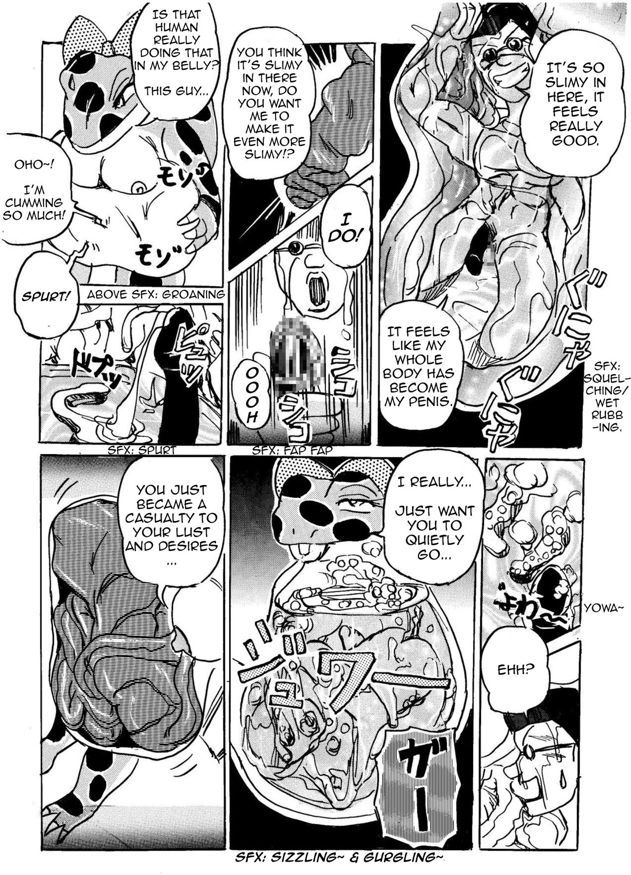 Joshi Toilet no Waniko-san ~ Hishokukei Danshi Hen | Waniko In the Toilet ~ Men's Desire To Be Eaten Version page 8 full