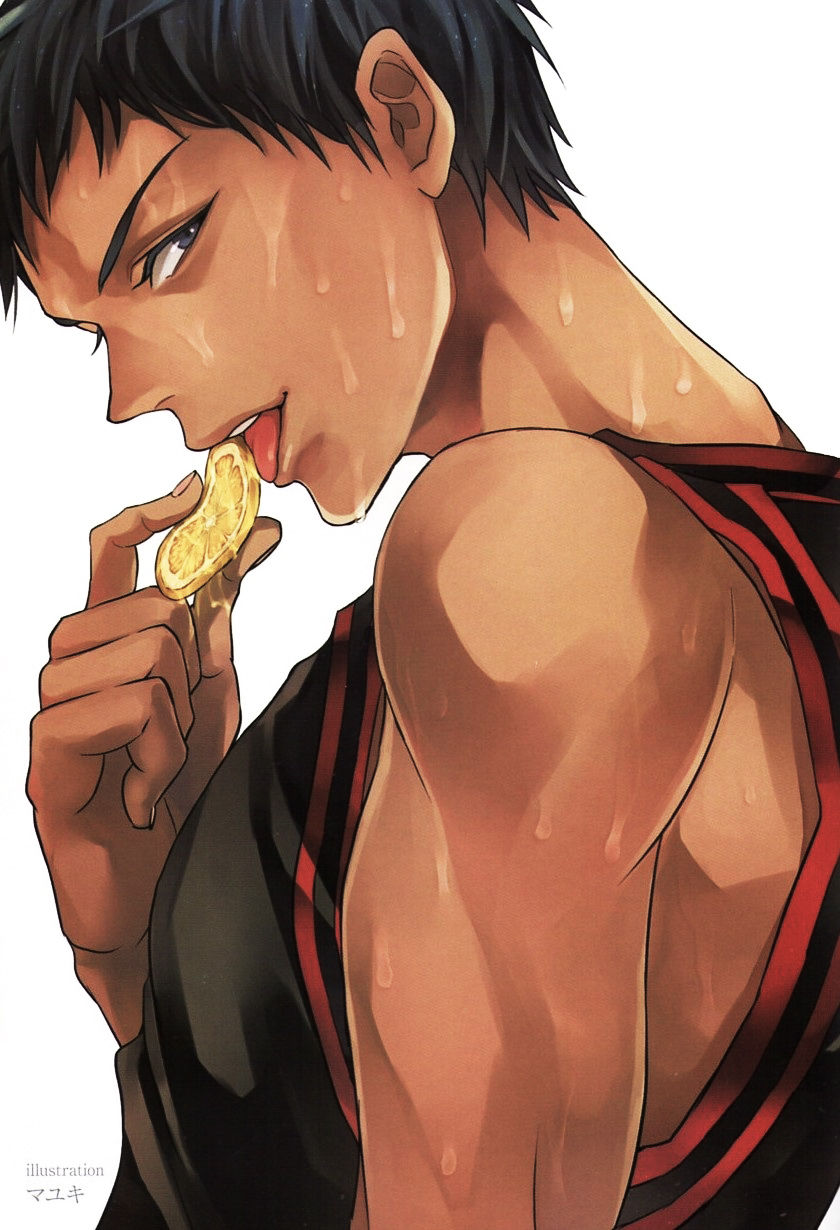 Kurobasu Anthology MVP Bangaihen Aomine Uke page 3 full