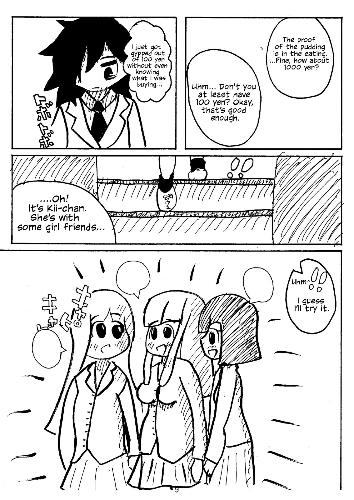 Watashi ga Motenai no wa Dou Kangaete mo Onnanoko o Tabenai no ga Warui! | No Matter How I Look at it, the Reason I'm Not Popular is Because I Don't Eat Girls! page 10 full
