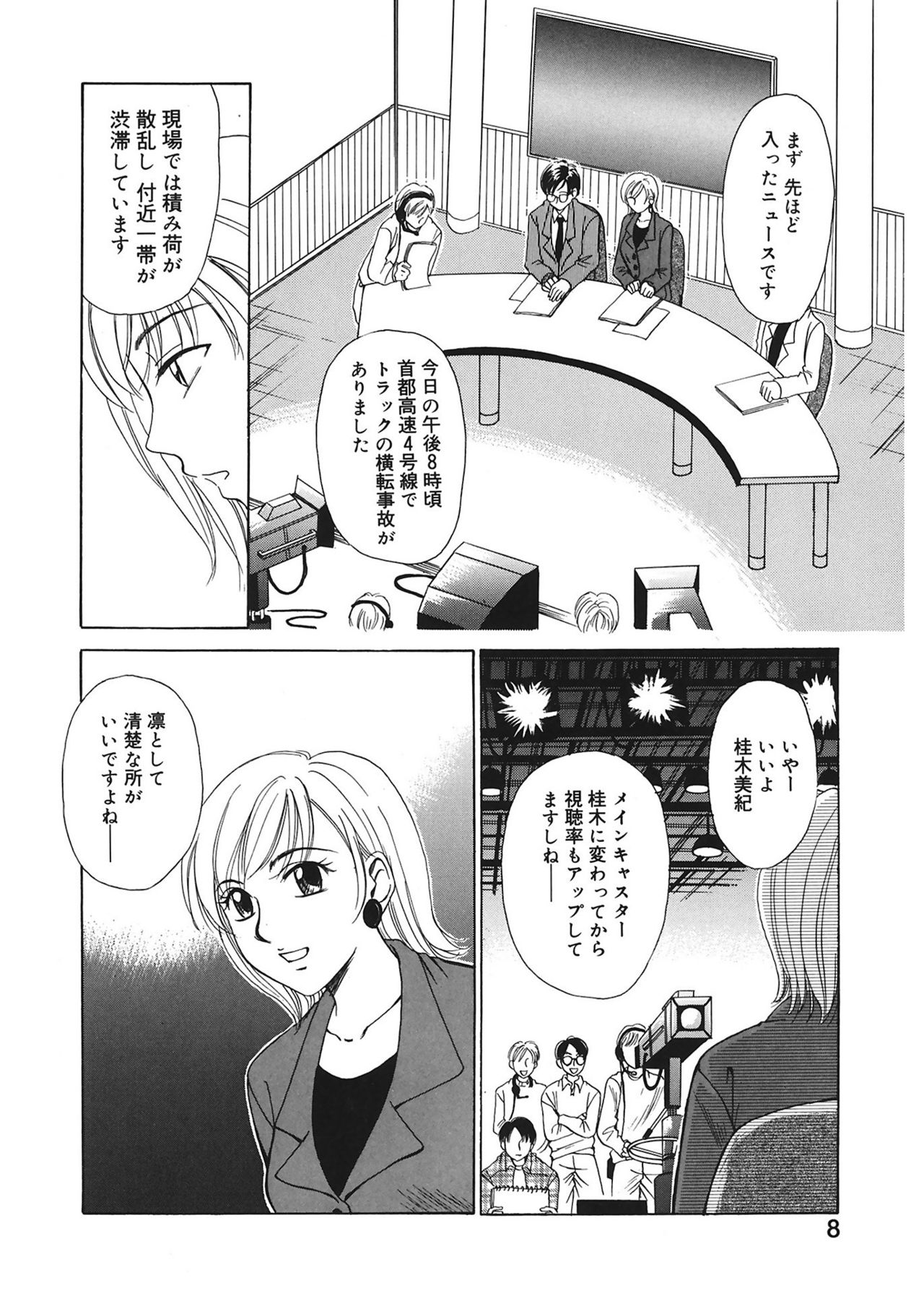 21 Ji no Onna ~Newscaster Katsuki Miki~ 1 page 8 full