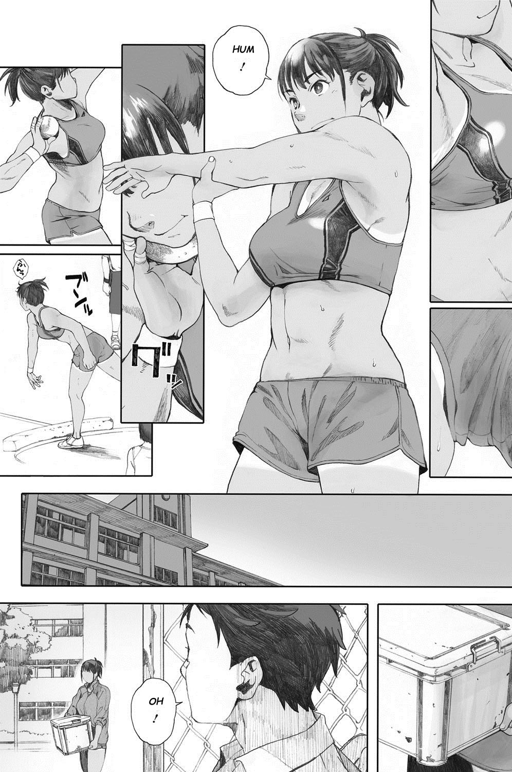 Hougan Kanojo Zenpen | Shot-put Girlfriend Part One page 3 full