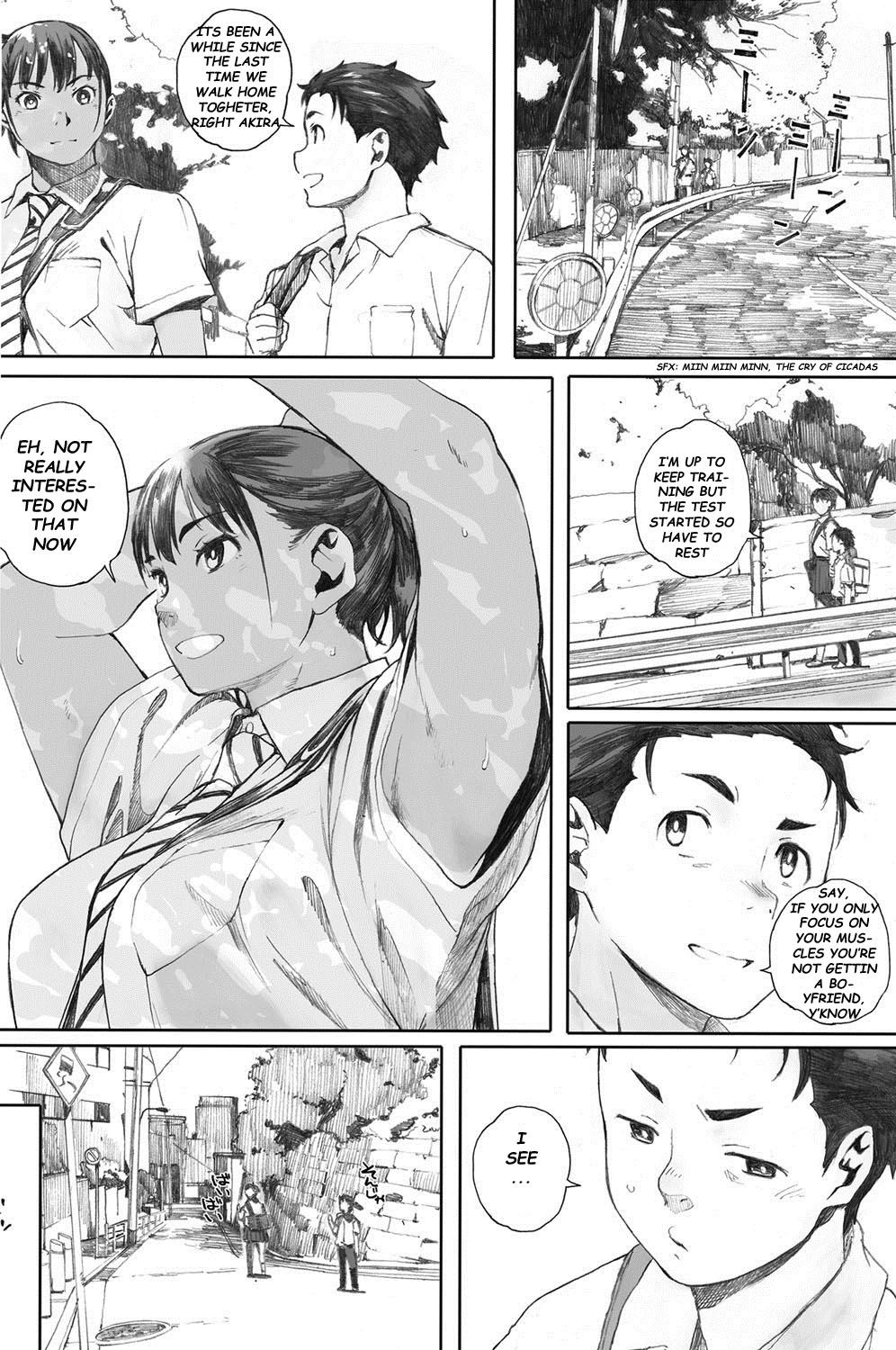 Hougan Kanojo Zenpen | Shot-put Girlfriend Part One page 8 full