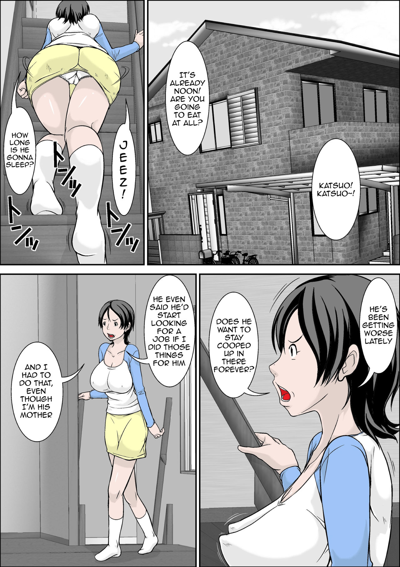 Kora! Anta Hahaoya o Kudoite Nani Shiyoutte Iu no! ~Hahaoya Hatsujou Hen~ Zenpen | Hey! It is said that I urge you mother and will do what! ... mother Hatsujou - 1st part page 2 full