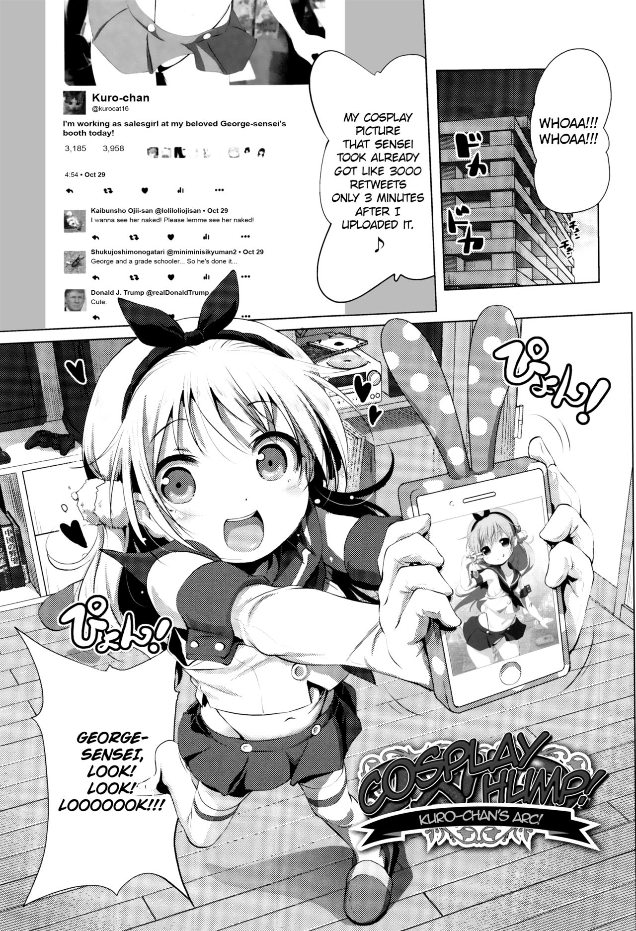 CosPako! Kuro-chan no Baai! | Cosplay Hump! Kuro-chan's arc! page 2 full