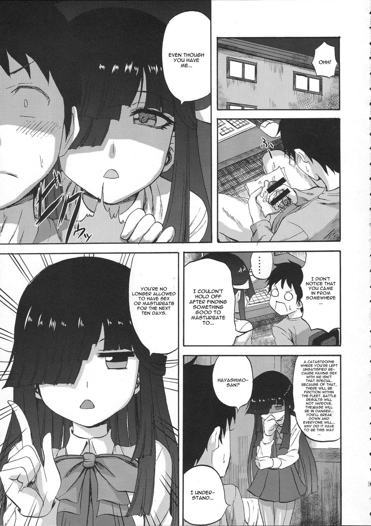 Hayashimo-chan no shaseikanri nisshi page 5 full