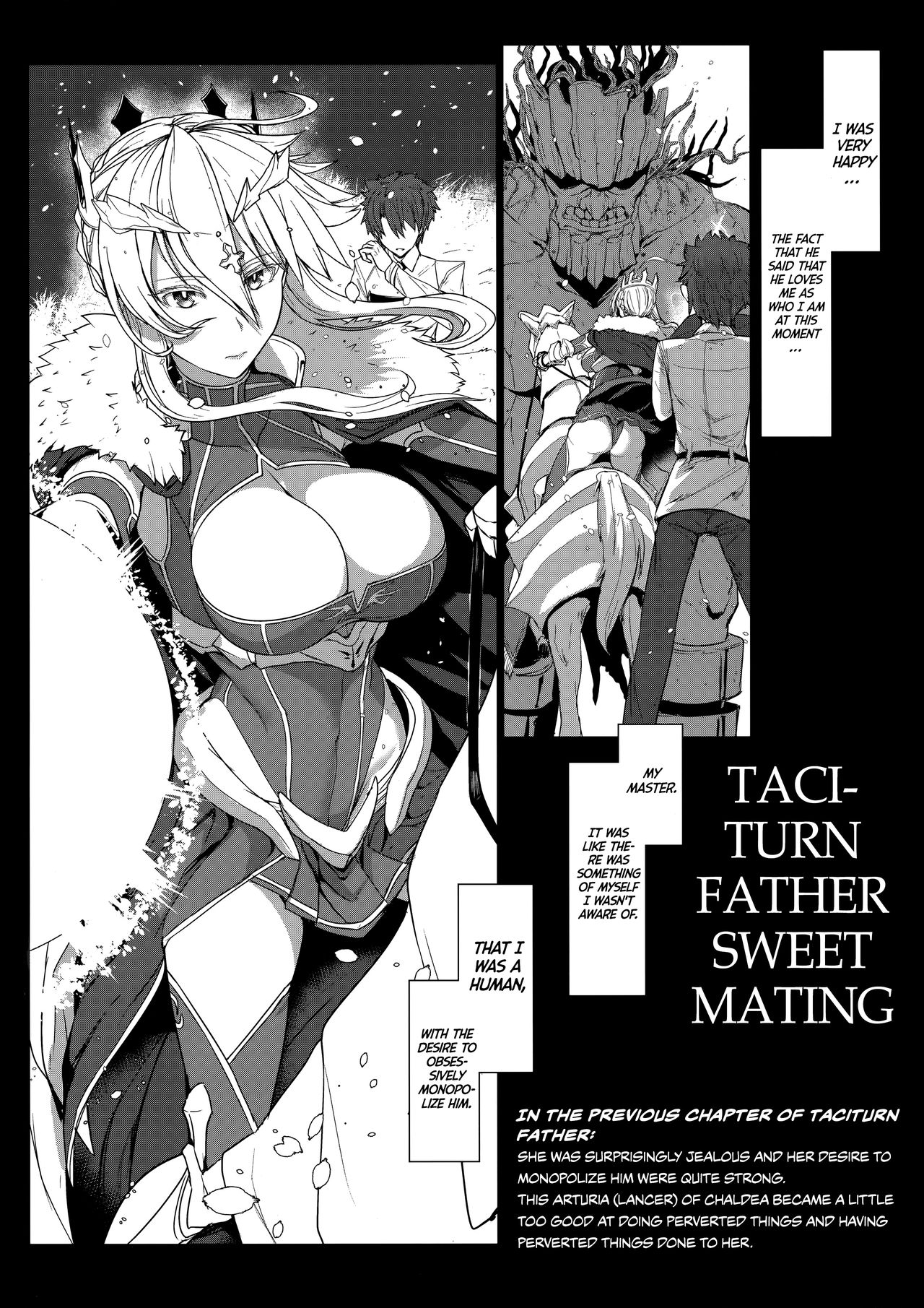 Muttsuri Chichiue Amaama Koubi | Taciturn Father Sweet Mating page 3 full