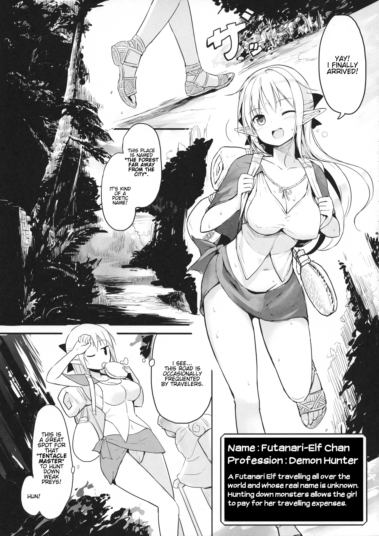 Futanari Elf-chan page 4 full