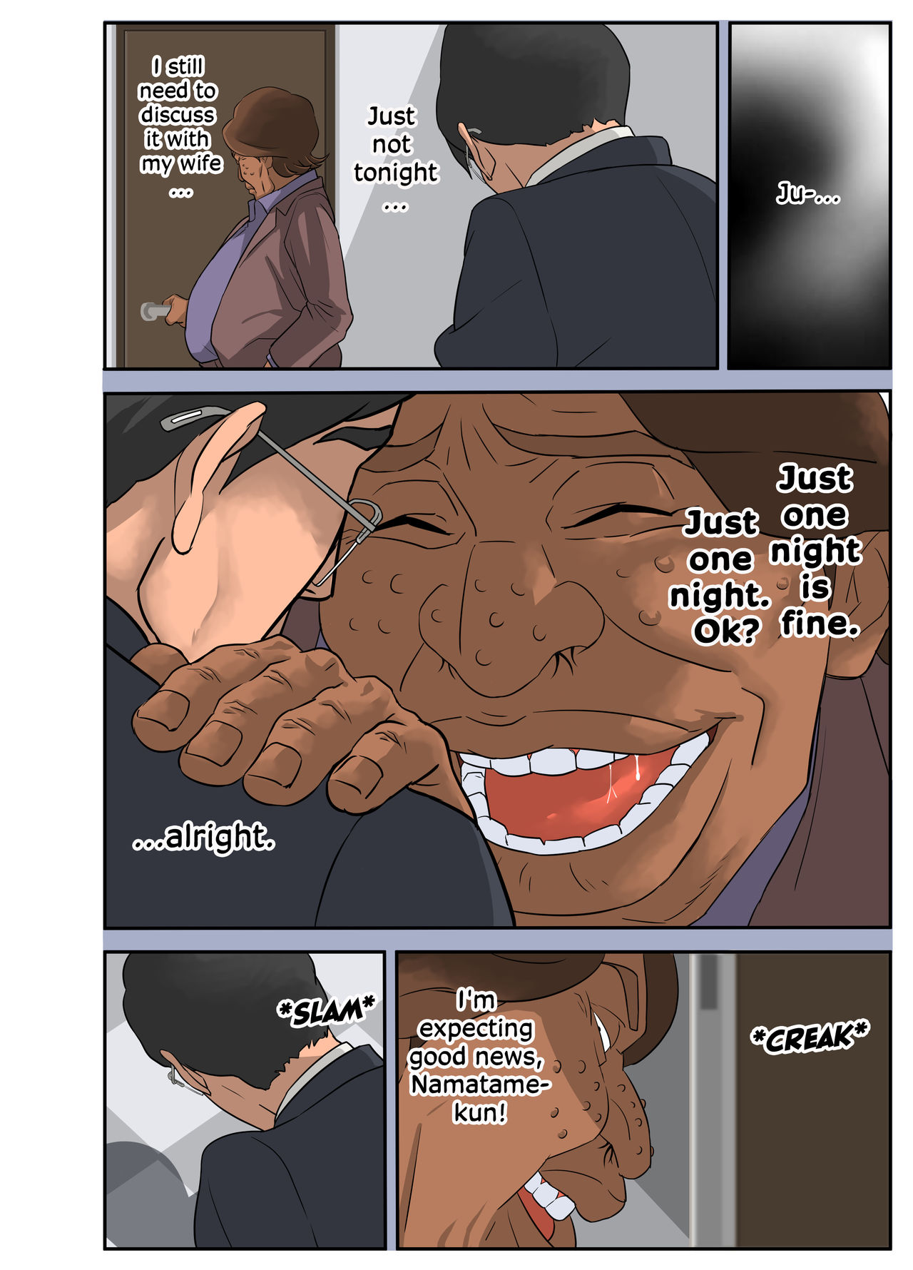 Bakunyuu Tsuma Namatamari Kyouko ~Sekuhara Buchou ni Nerawareta Tsuma~ | Wife with a strong sense of justice NTR manga ~Wife targeted by sex obsessed manager~ page 6 full