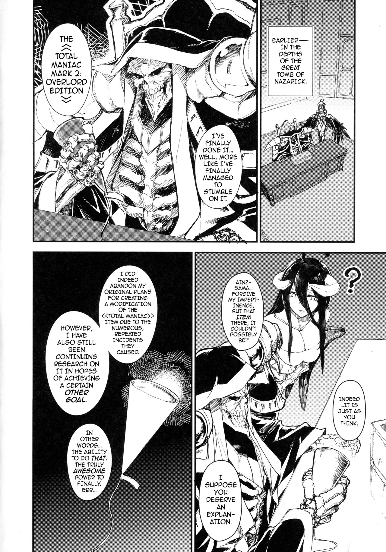 Ainz-sama no Oyotsugi o! | Ainz-sama, Leave Your Heir to! page 3 full