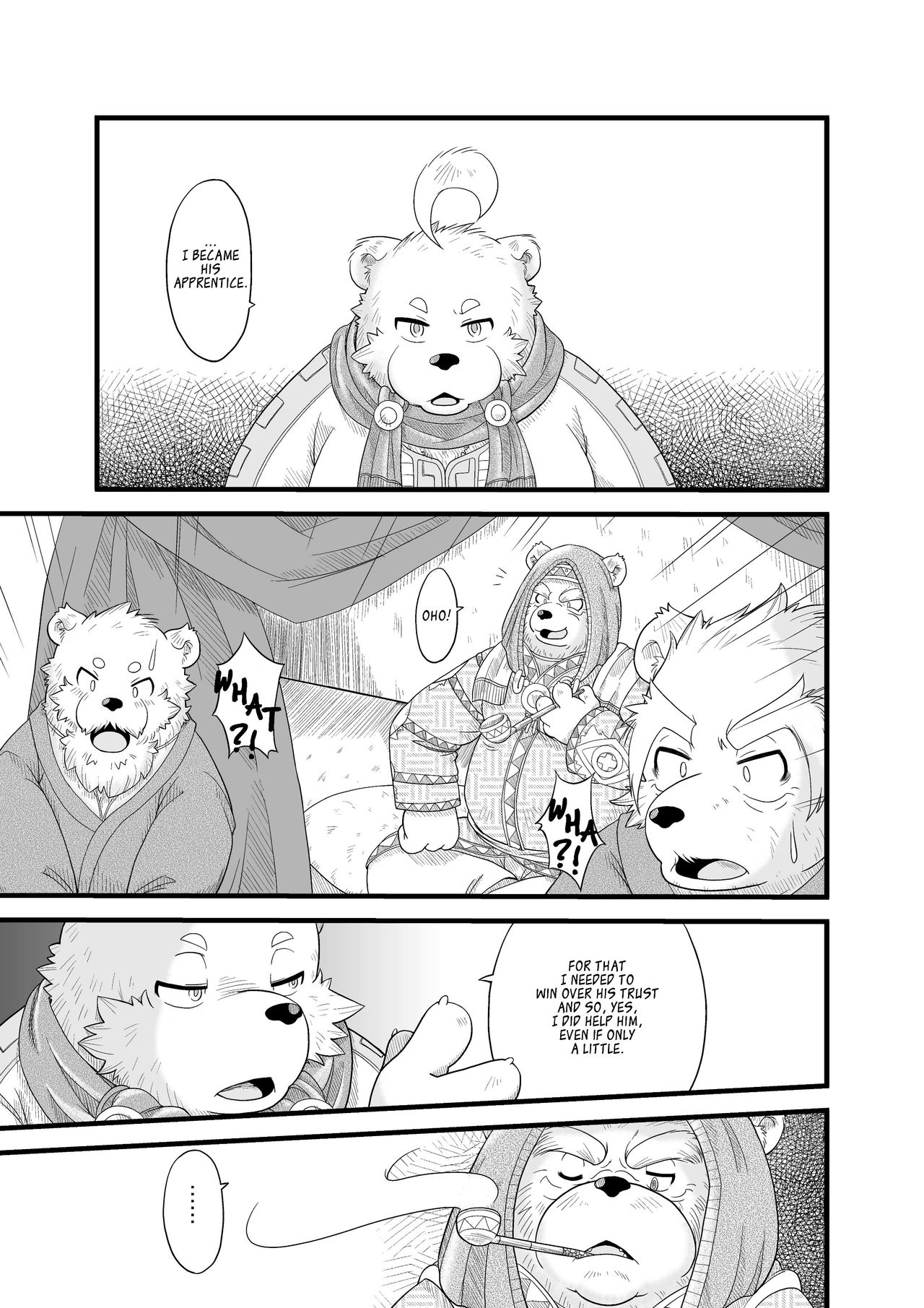 Hoshiyomi no Inu Tsukihami no Kuma 5 | The dog & the bear: The poet of the stars & the partaker of the moon 5 page 9 full