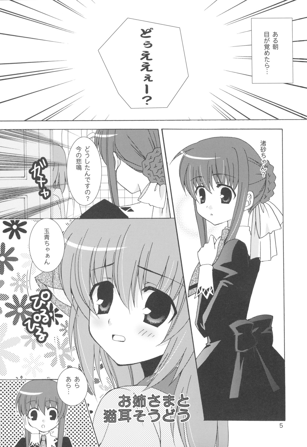 Onee-sama to Nekomimi Soudou page 5 full