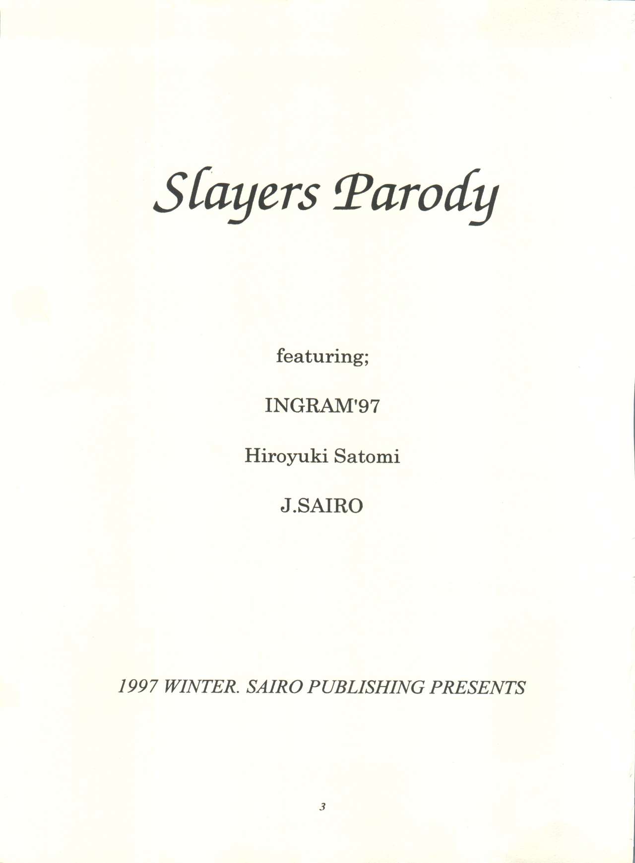 Slayers Parody page 3 full