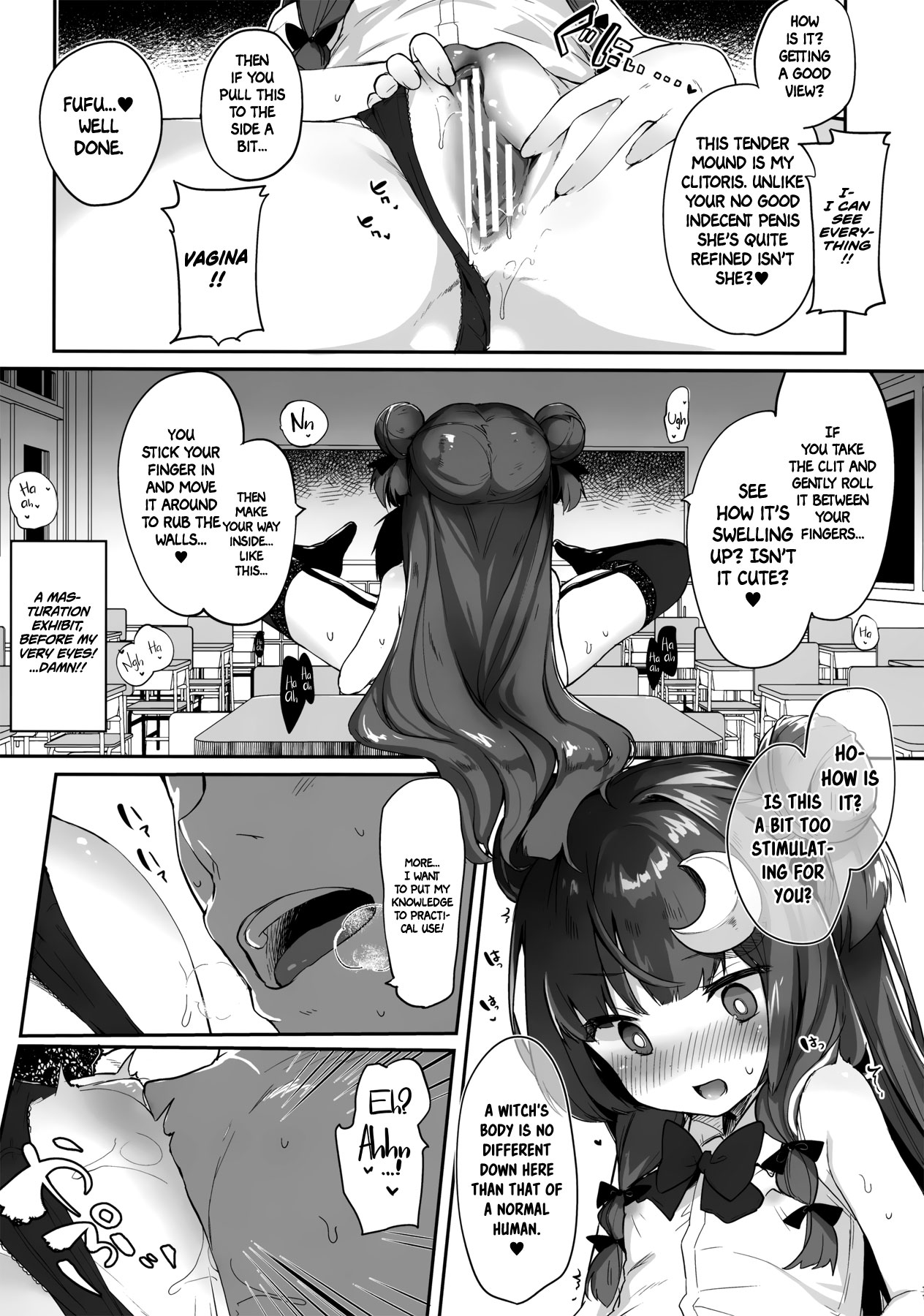 Patchouli Sensei ga Oshiete Kureru | Teach me Patchouli Sensei   =White Symphony= page 10 full