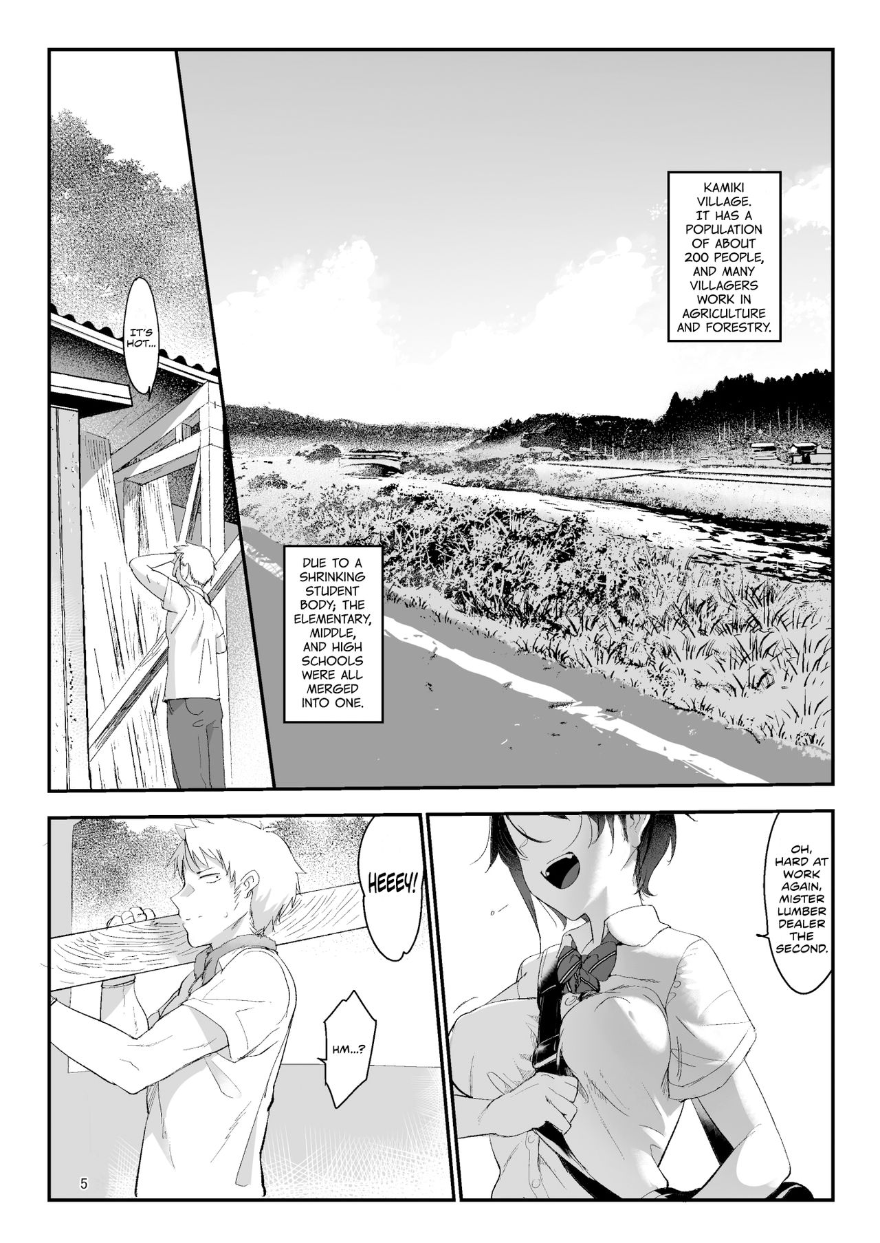 Mesudachi | Boyish Girl Friend page 6 full