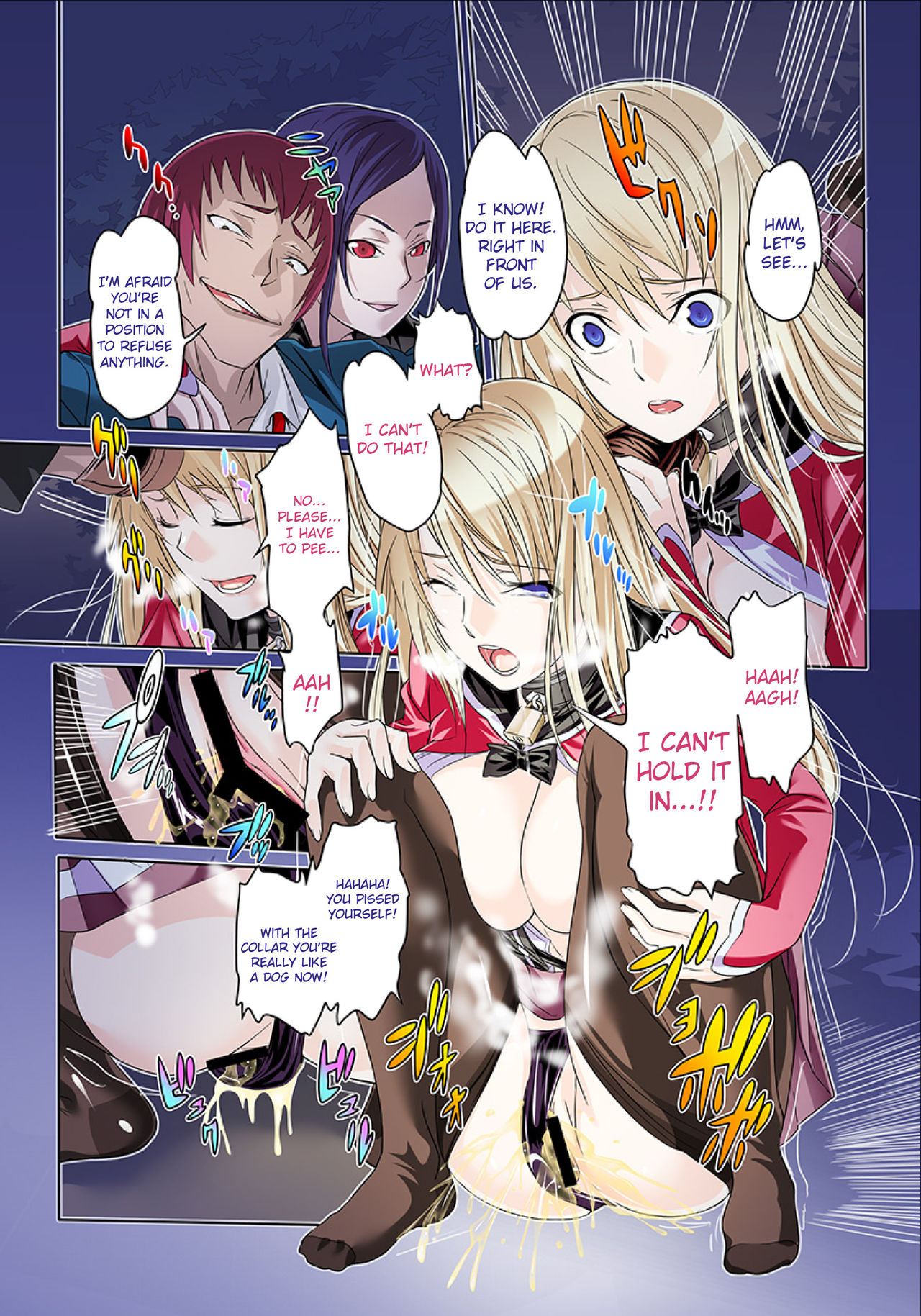 Kuppuku Reijou GOLD ~Kyouhaku Naki Ikase~ Ch. 3 - Genkai Seifuku Chitai, Kubiwa de Nasakenai Ahegao o Sarasu Joshikousei page 9 full