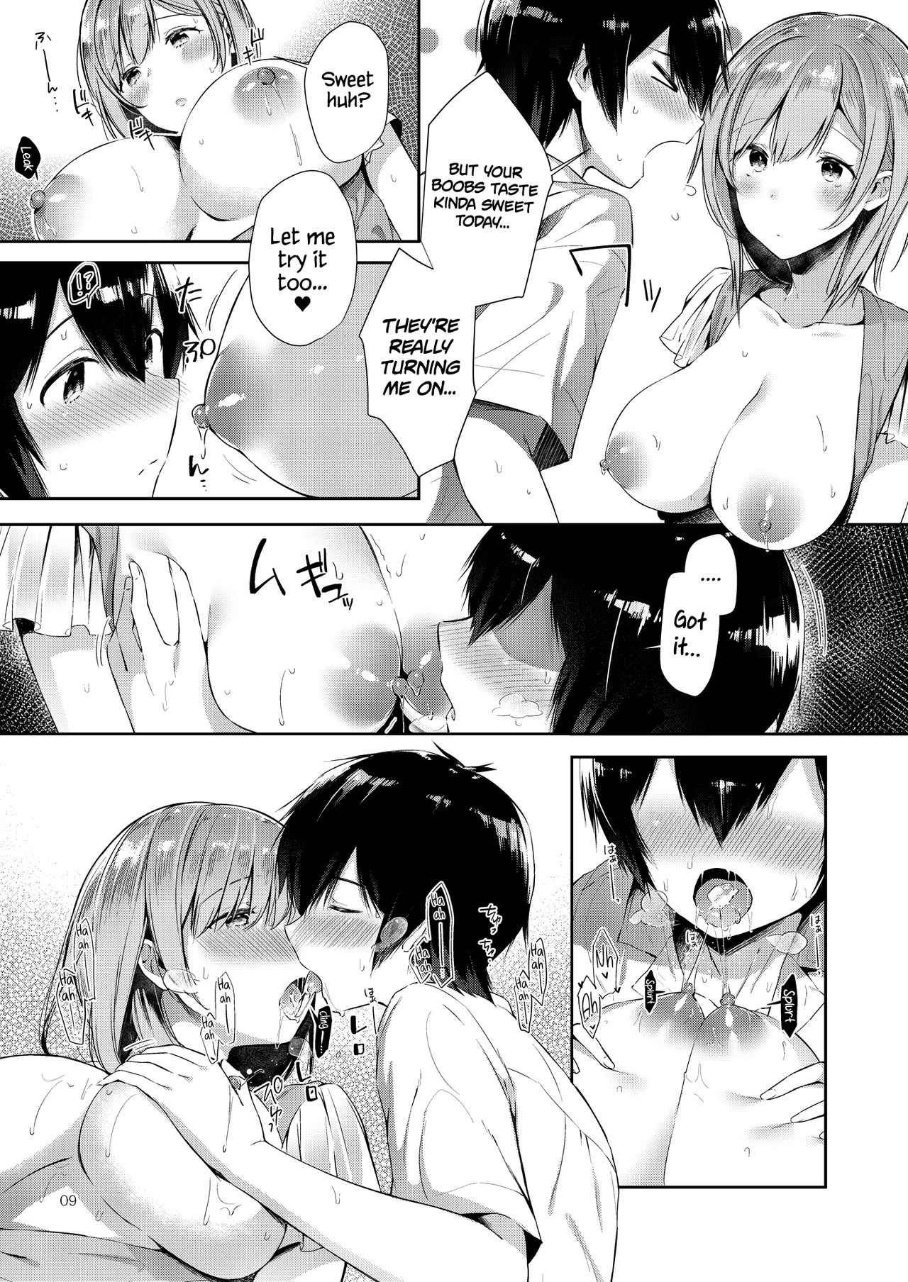 Amatoro Oppai | Sweet n’ Sticky Boobs ♥ page 8 full