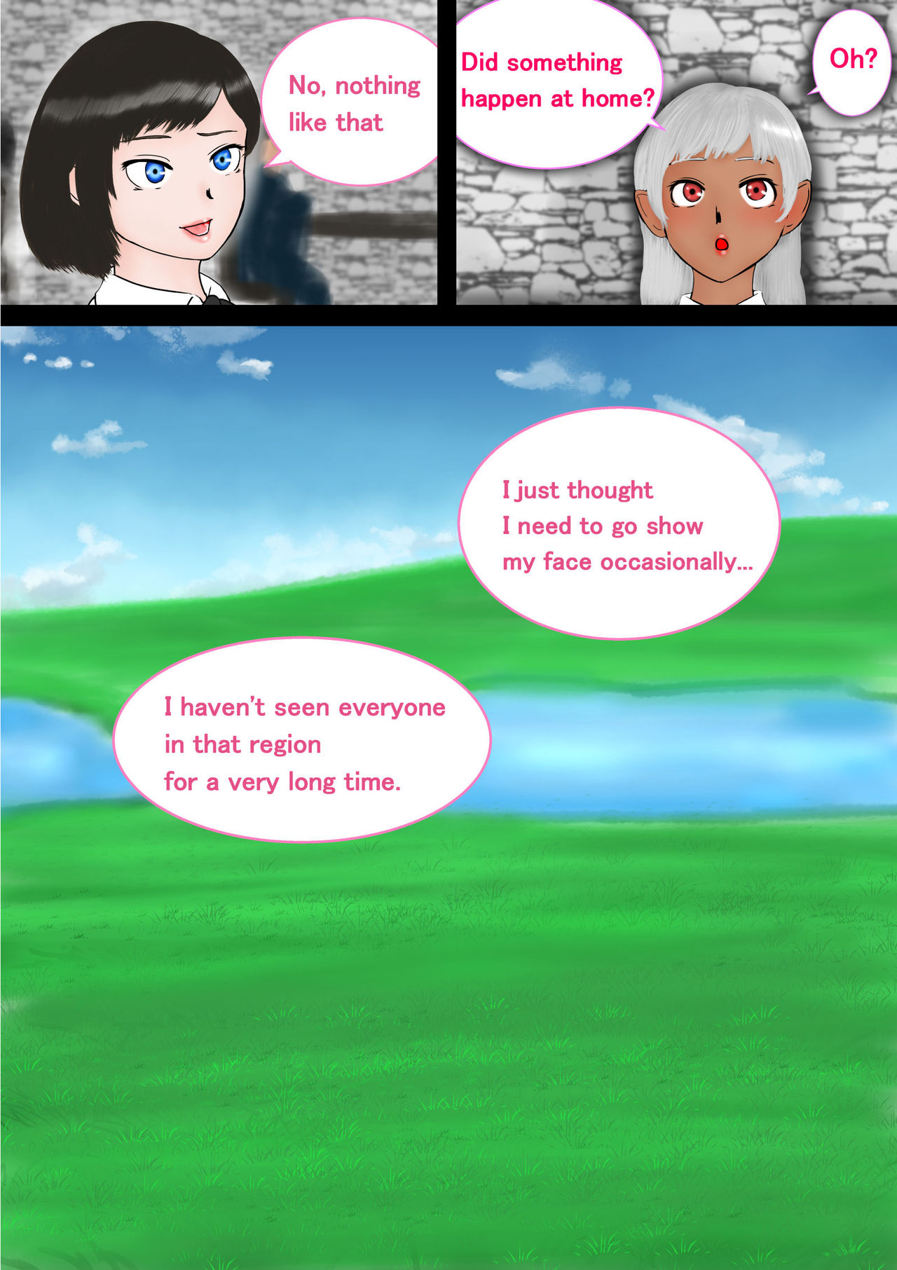 Mahoutsukai wa Loli Kyonyuu Sono Ichi Aozora Sakunyuu | Giant Knockers, Little Witch Chapter 01: Blue sky milking page 3 full