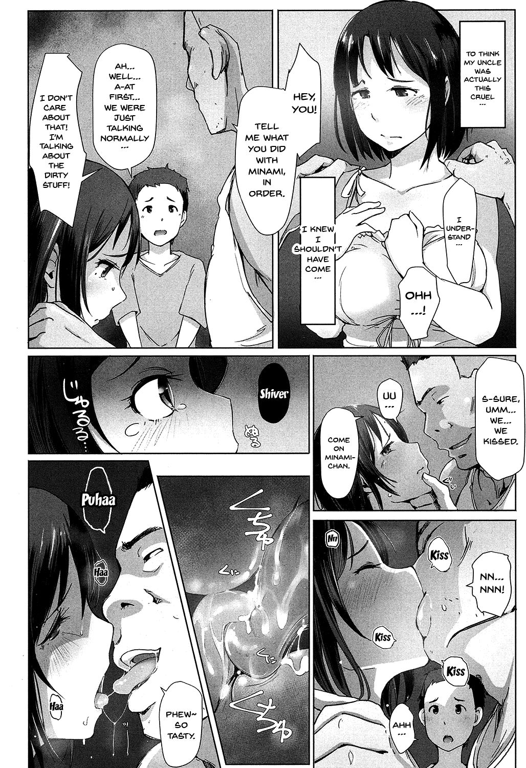 Oji-san ni Sareta Natsuyasumi no Koto | Even If It's Your Uncle's House, Of Course You'd Get Fucked Wearing Those Clothes page 10 full