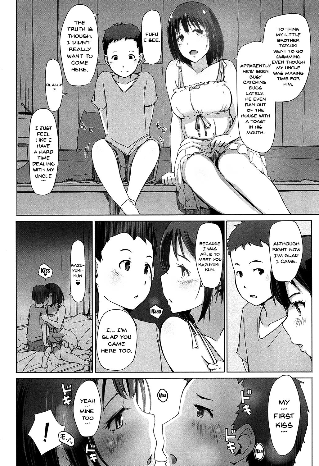 Oji-san ni Sareta Natsuyasumi no Koto | Even If It's Your Uncle's House, Of Course You'd Get Fucked Wearing Those Clothes page 4 full