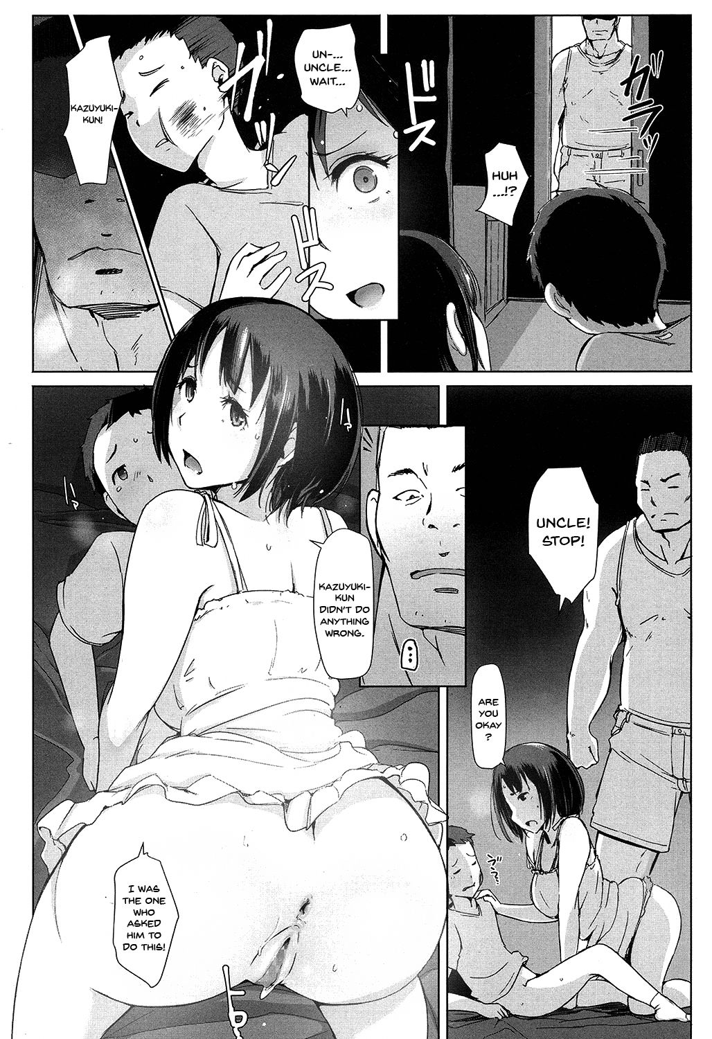 Oji-san ni Sareta Natsuyasumi no Koto | Even If It's Your Uncle's House, Of Course You'd Get Fucked Wearing Those Clothes page 8 full