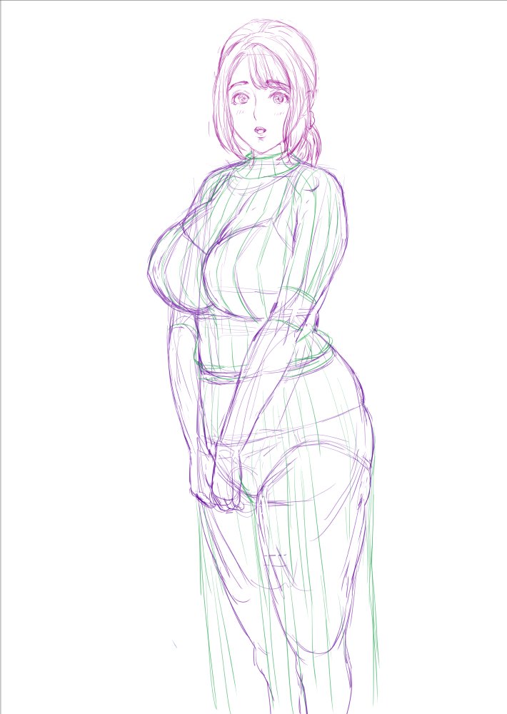 近女誘惑 仮題 温泉旅行編 ラフ page 3 full