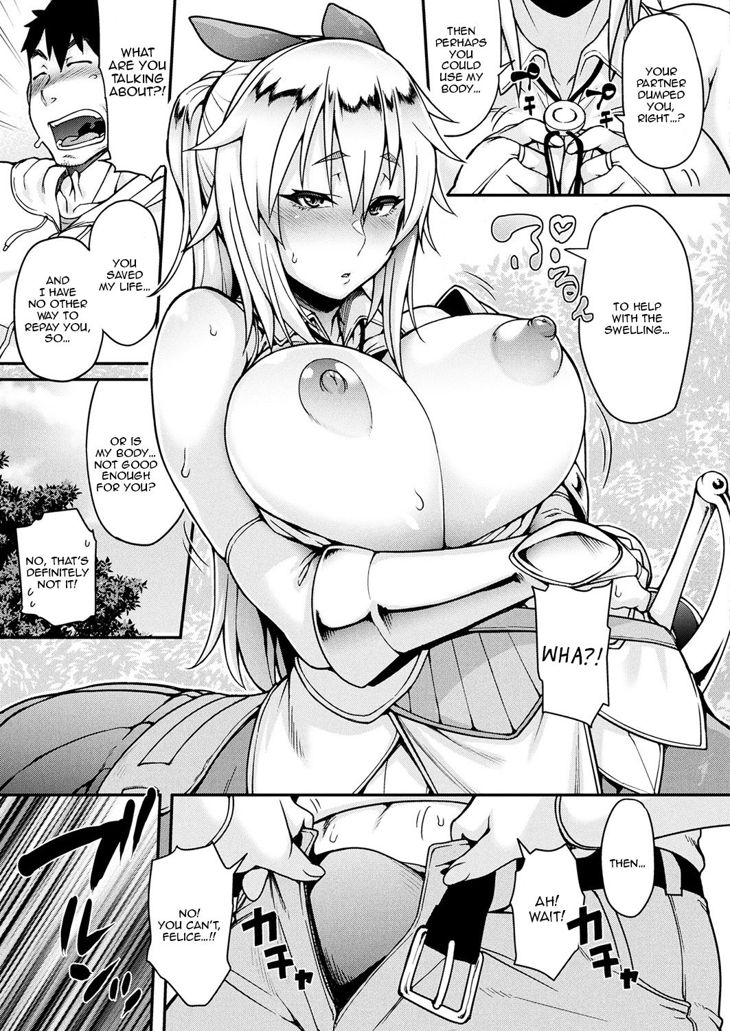 Kemonokko Tsuushin ~Uma Musume Felice~ | Animal Girl Hotline ~ Horse Girl Felice ~ page 7 full