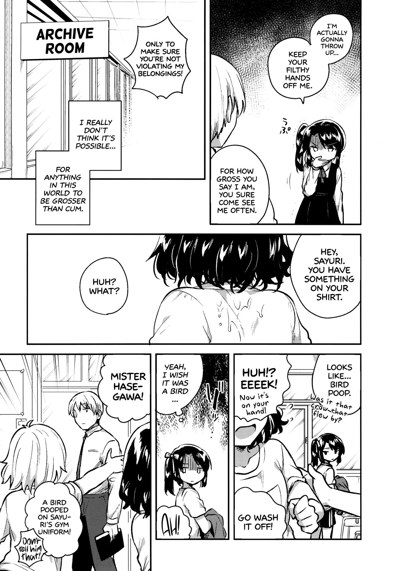 Sensei wa Lolicon de Saitei Hentai no Gomikuzu  + Omake | My Teacher is a Perverted Pedophile Shithead and I Hate Him  + Bonus Story page 7 full
