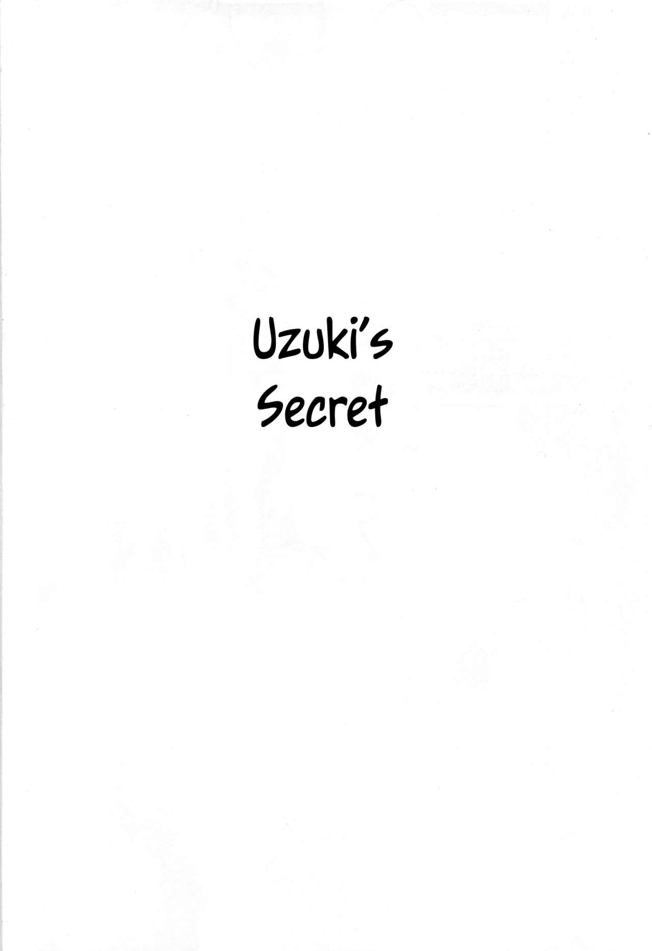Uzuki no Himitsu | Uzuki's Secret page 3 full