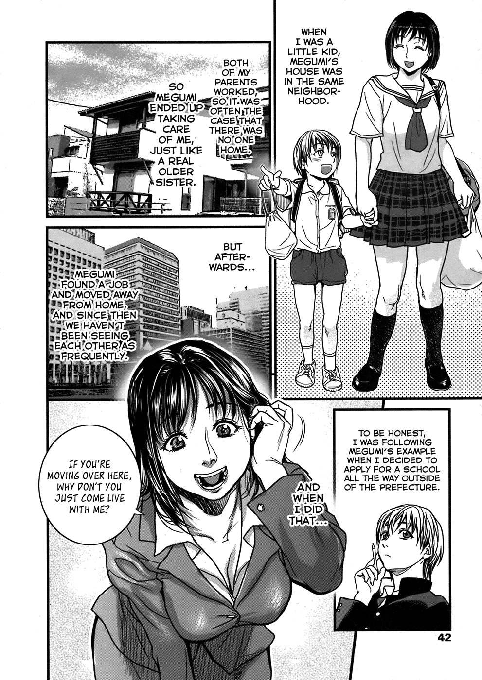 Boku to Itoko no Onee-san to Ch. 1 page 2 full